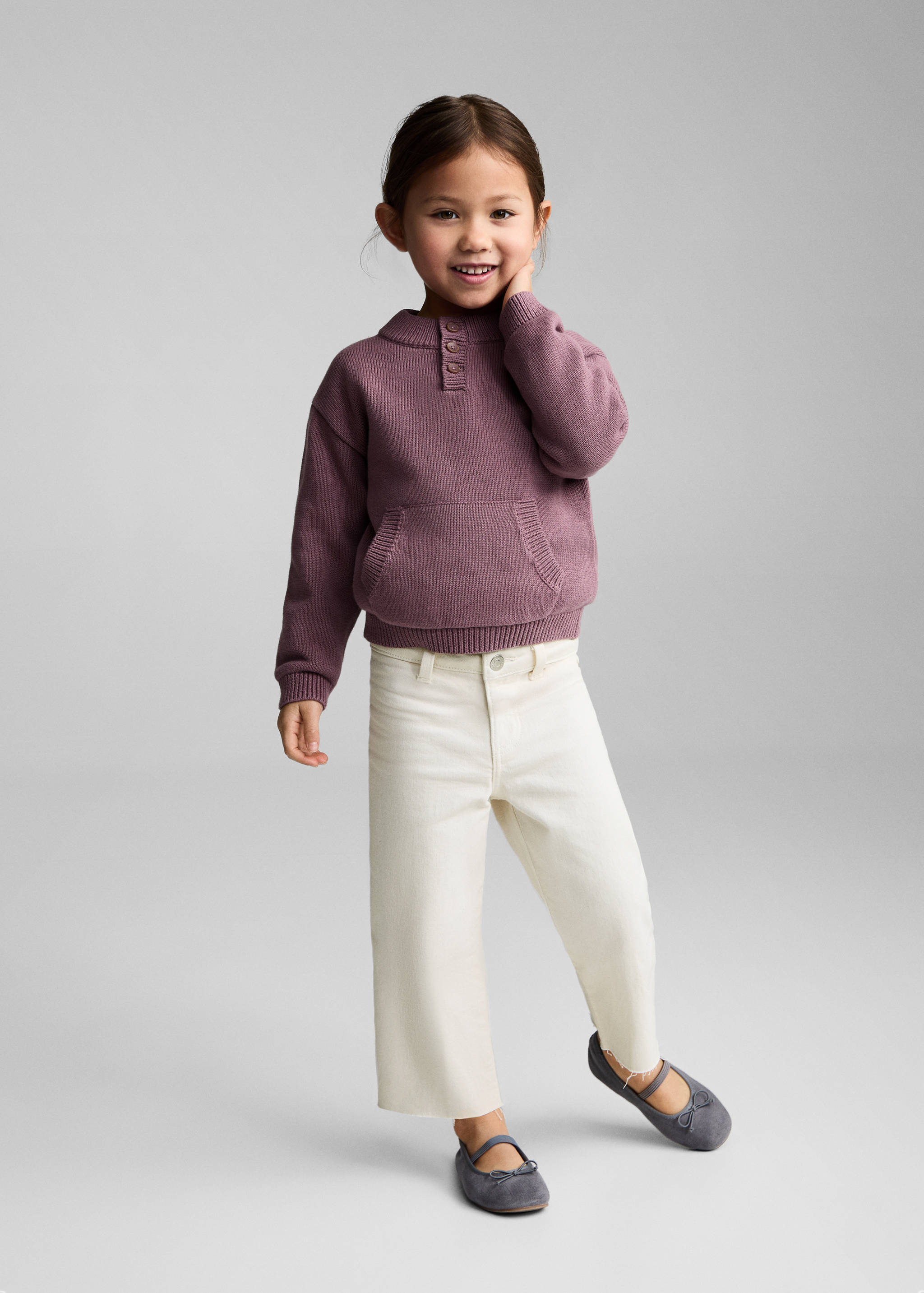 Jeans mit ausgefranstem Saum - Allgemeine Ansicht