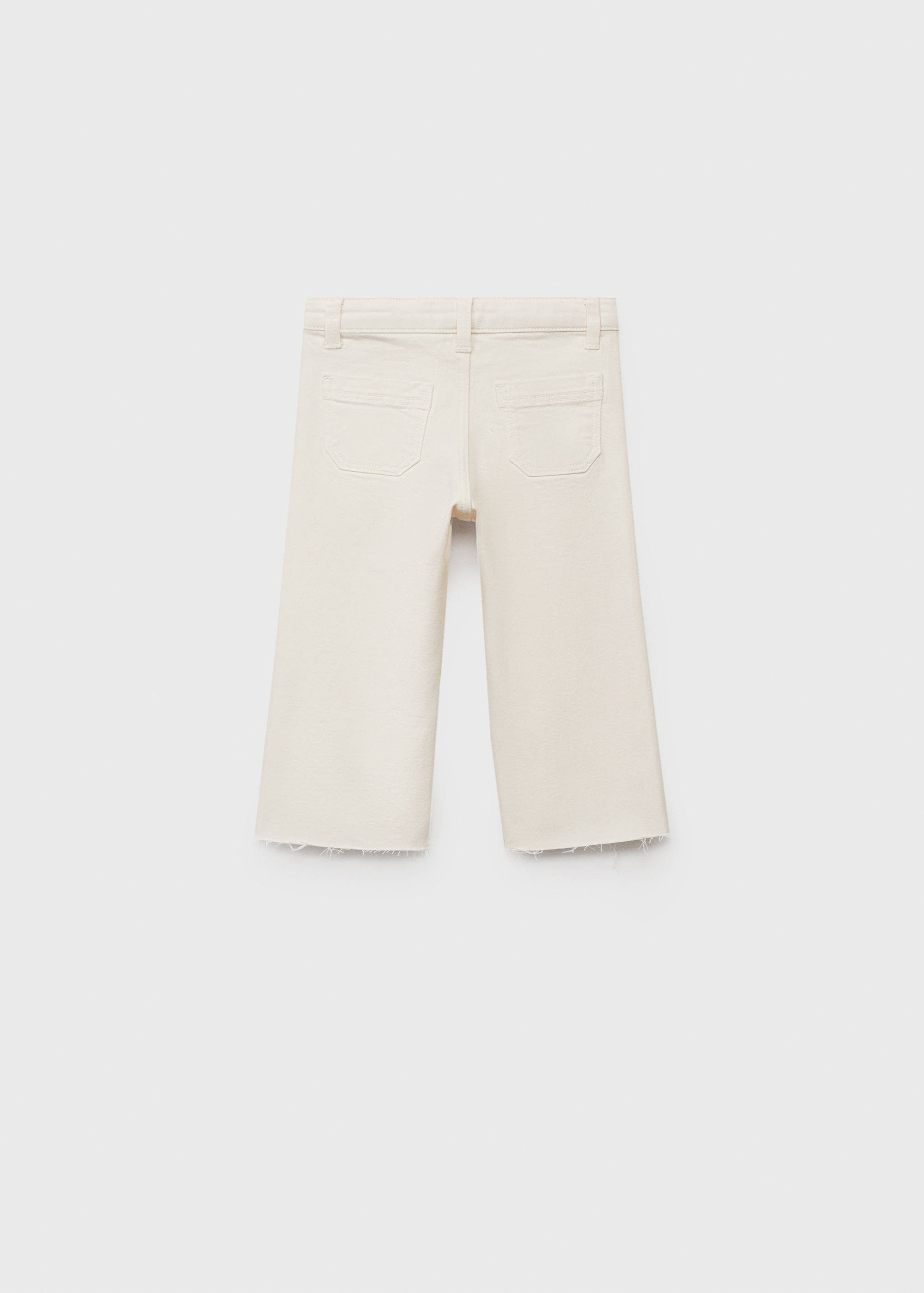 Jeans mit ausgefranstem Saum - Rückseite des Artikels