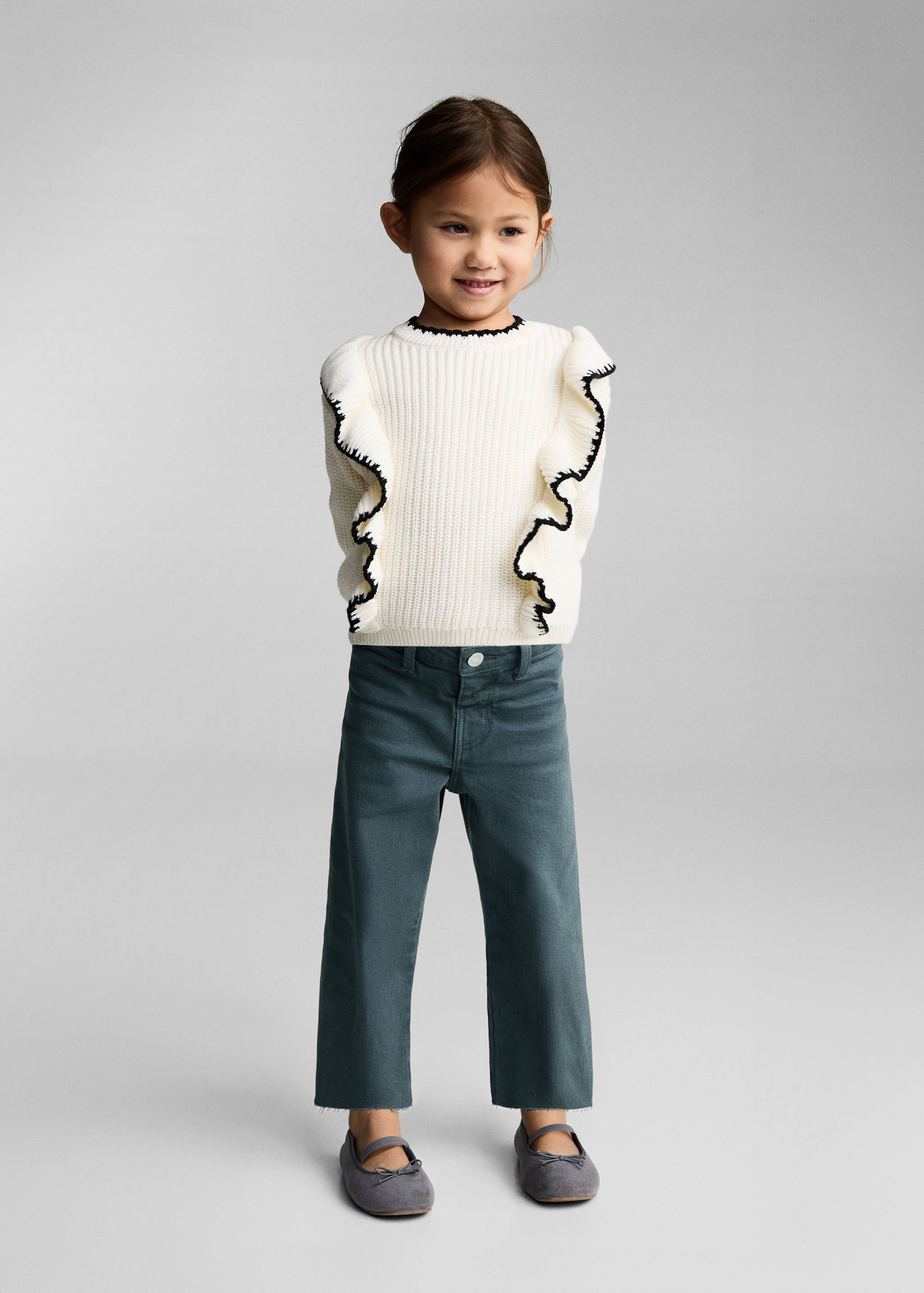 Jeans mit ausgefranstem Saum - Allgemeine Ansicht