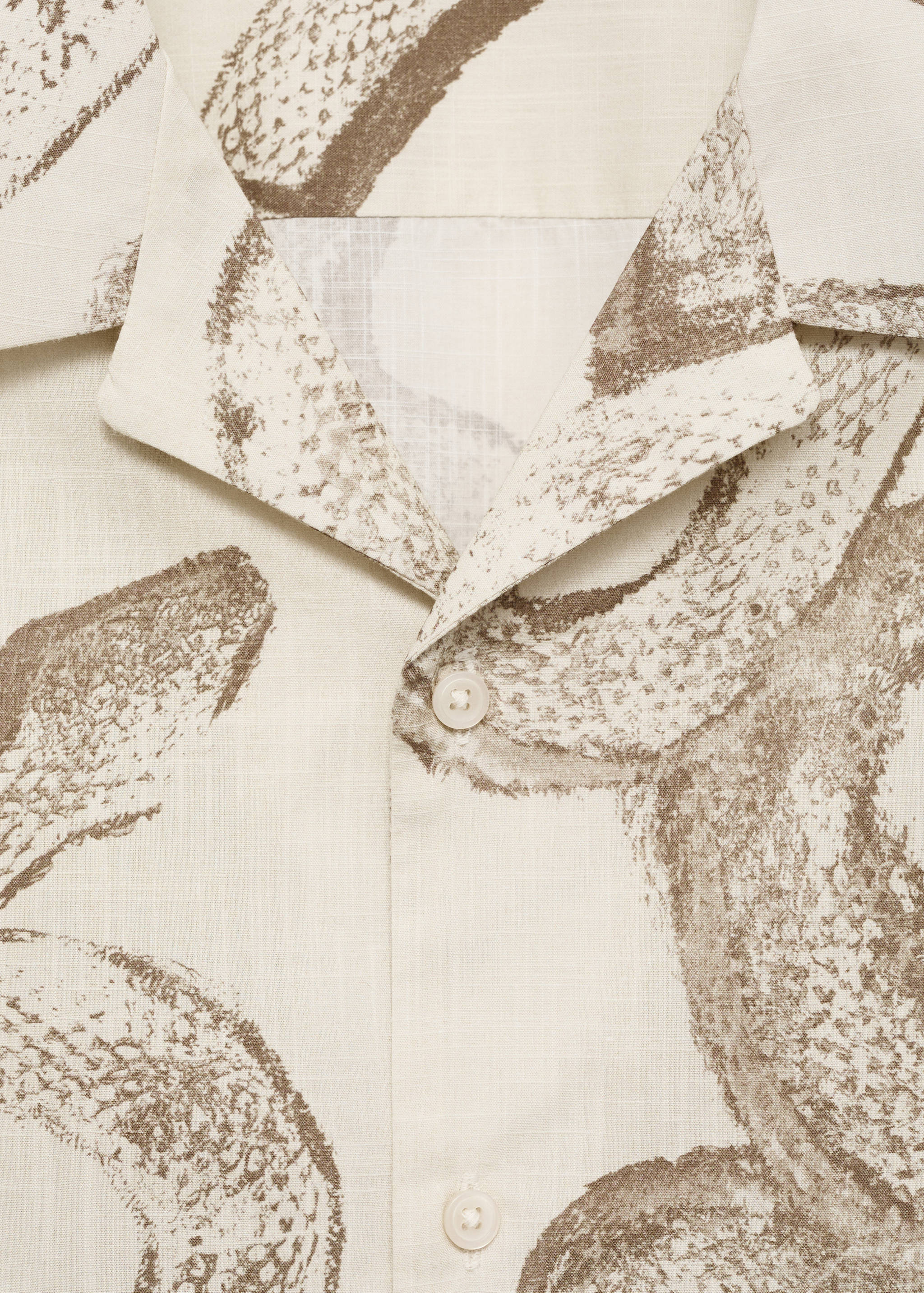 Regular-fit overhemd 100% katoen met print - Detail van het artikel 8