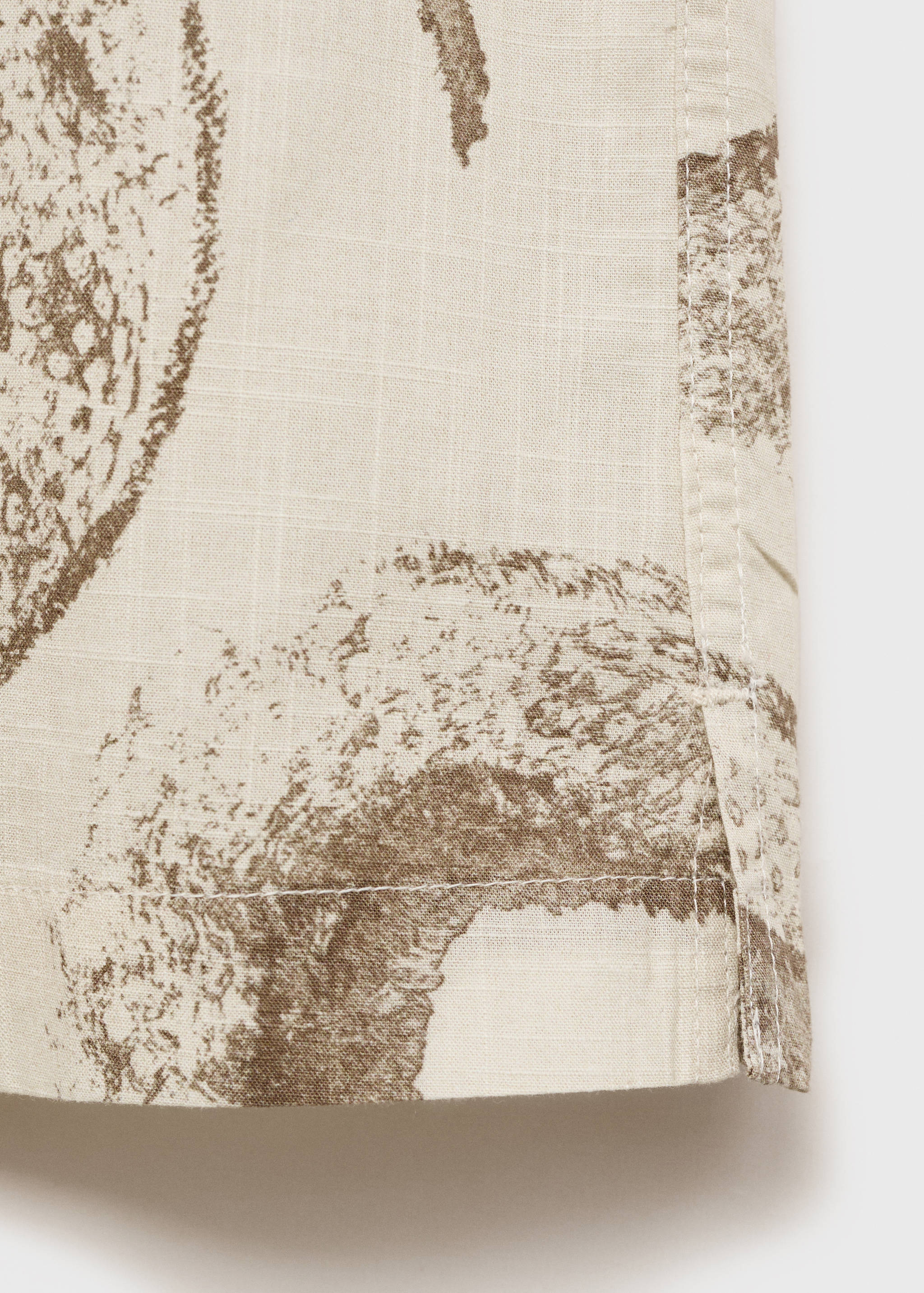 Regular-fit overhemd 100% katoen met print - Detail van het artikel 0