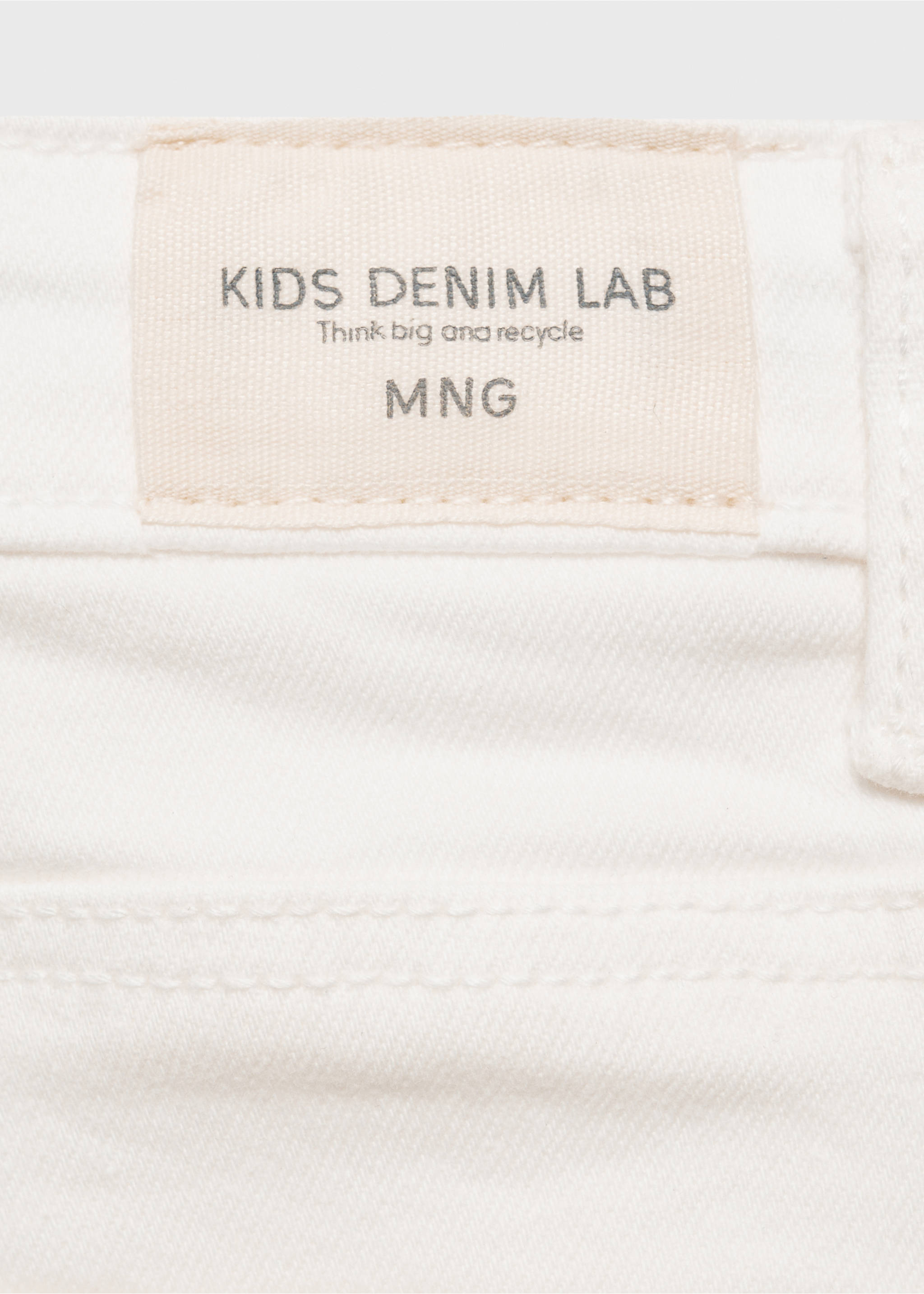 Τζιν skinny - Λεπτομέρεια του προϊόντος 0, Λευκό. Ref: 87000625-00.