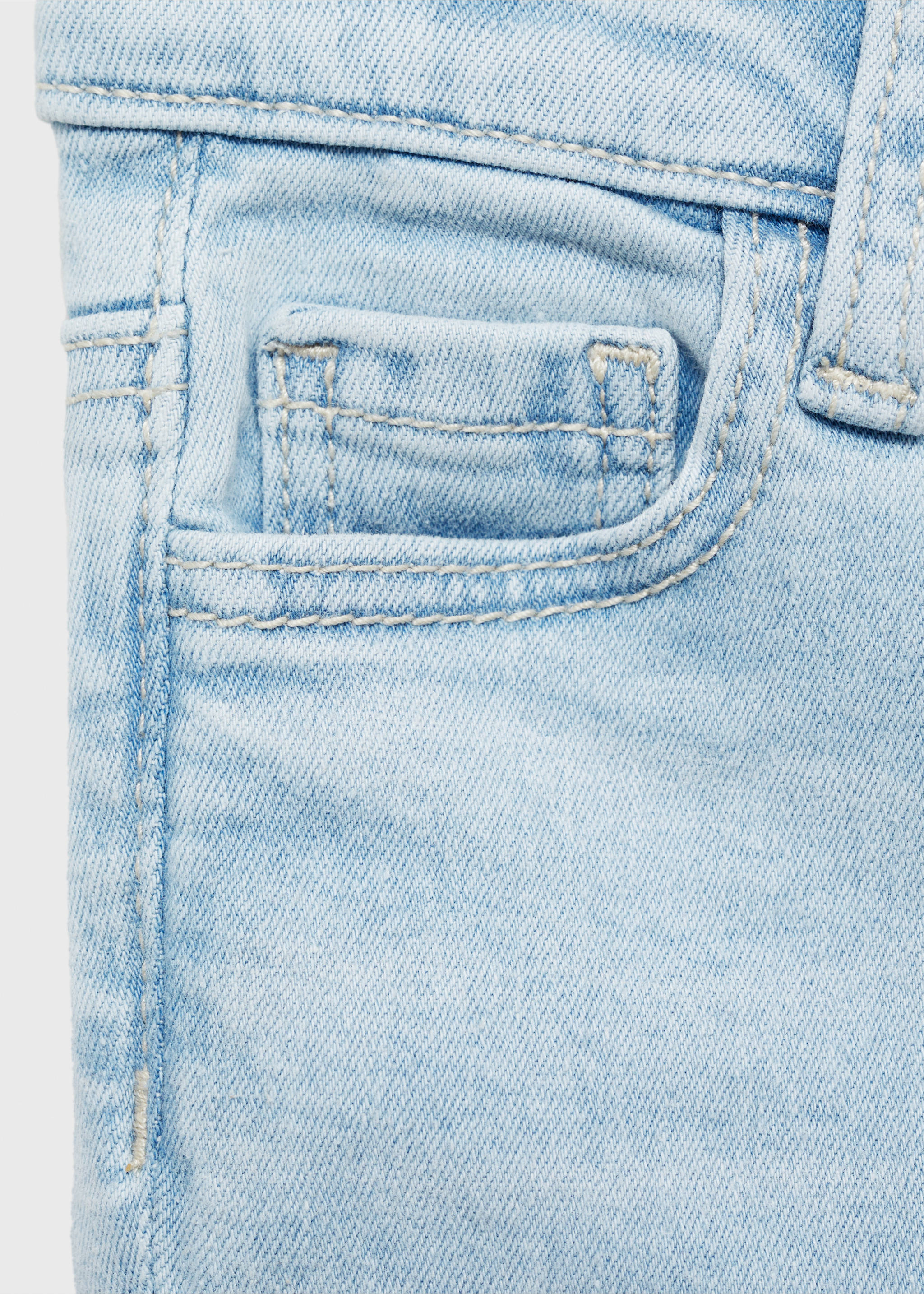 Jean skinny coton - Détail de l'article 0, Bleu clair. Ref: 87000628-00.