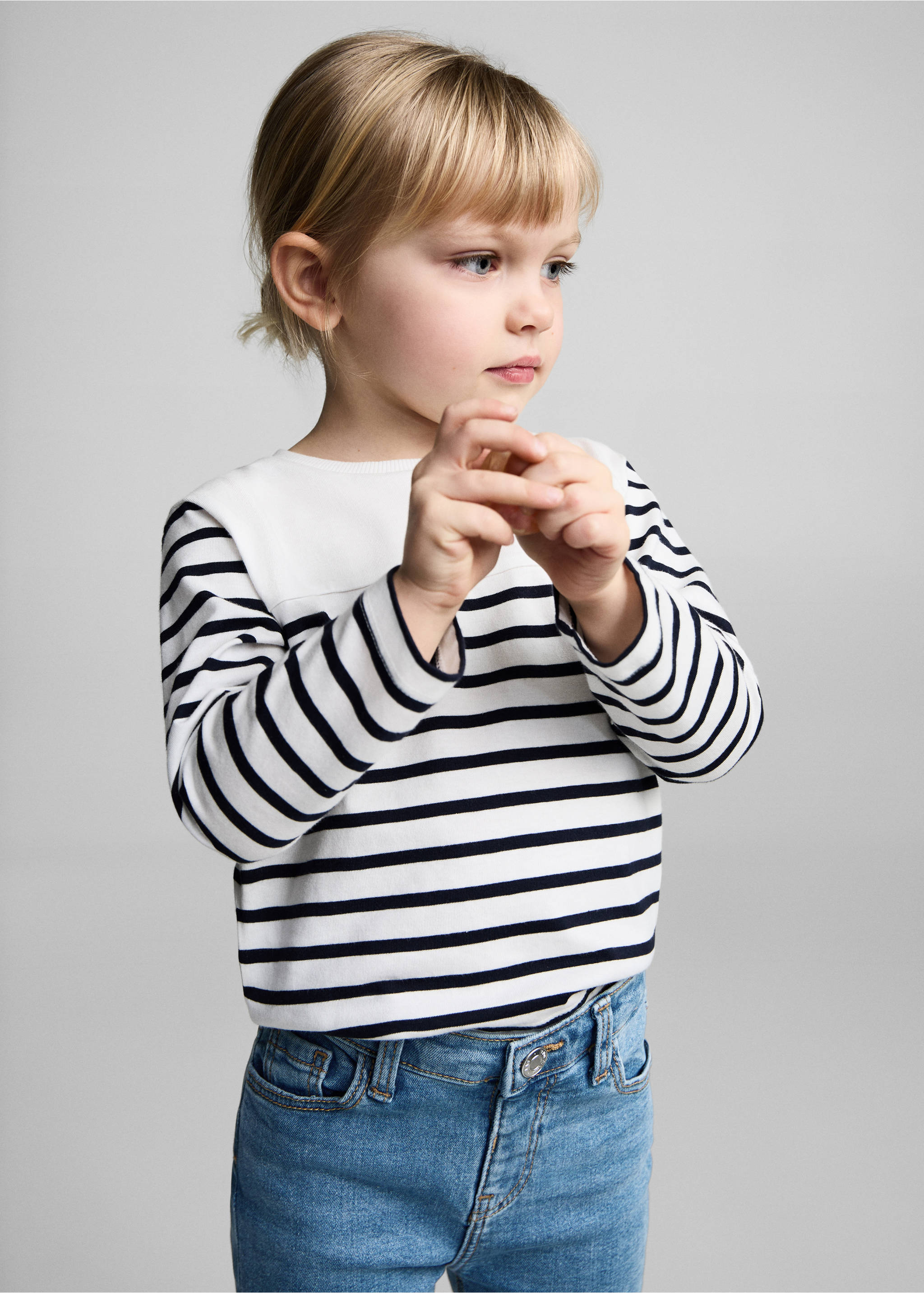 Cotton skinny Jeans - Medium plane, Medium Blue. Ref: 87000628-00.