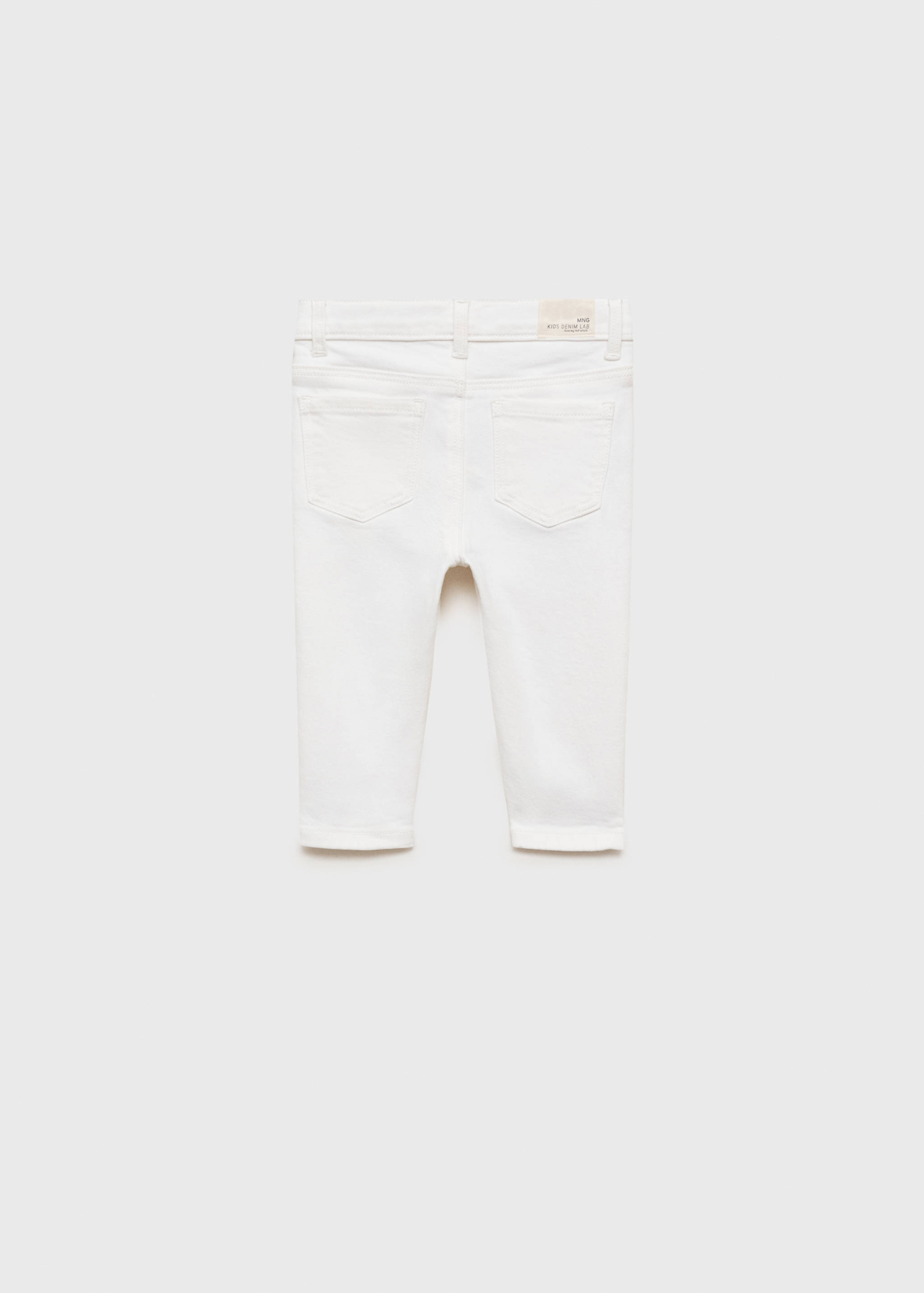 Bavlněné džíny skinny - Zadní strana zboží