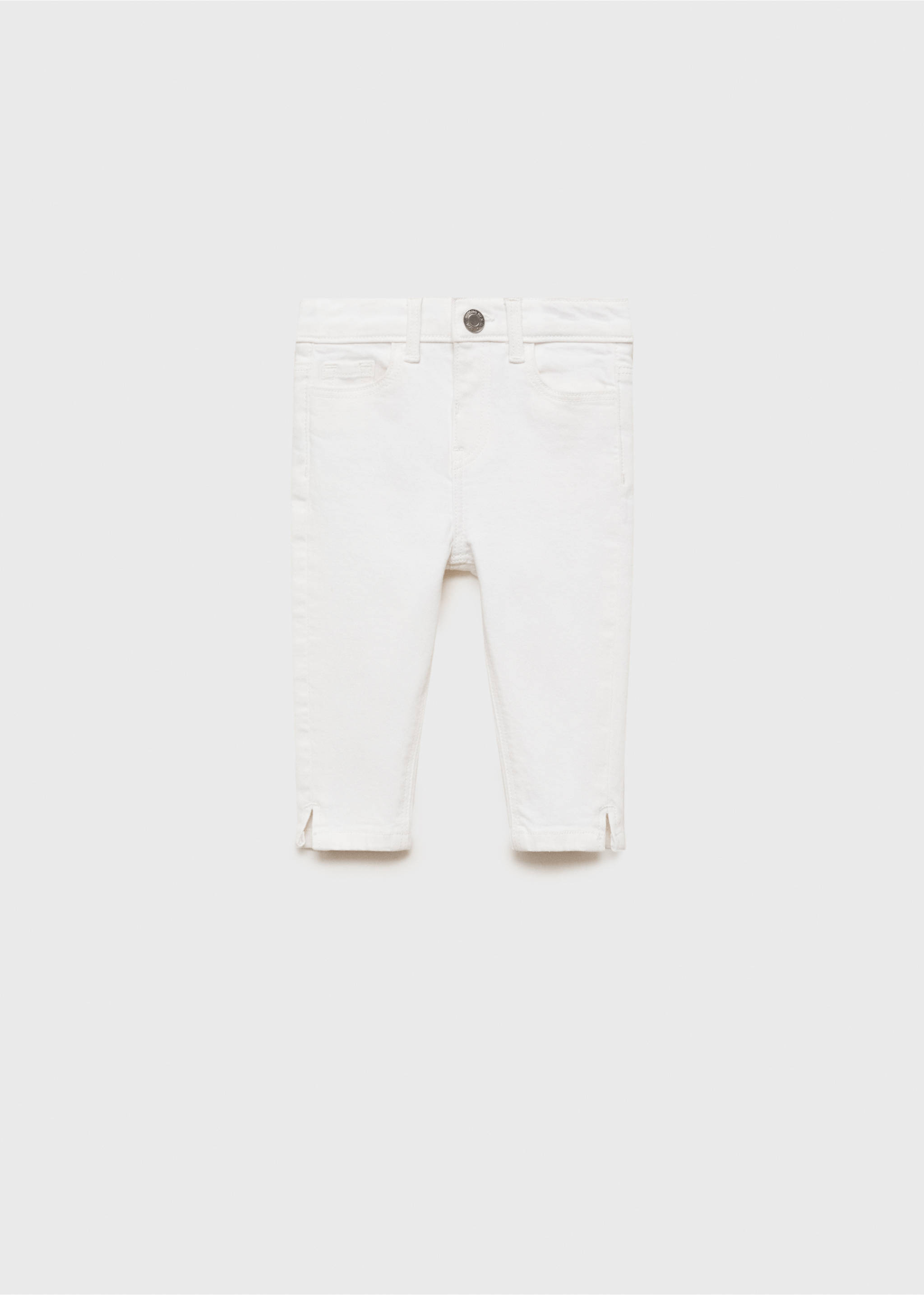 Cotton skinny Jeans - Article without model, White. Ref: 87000629-00.