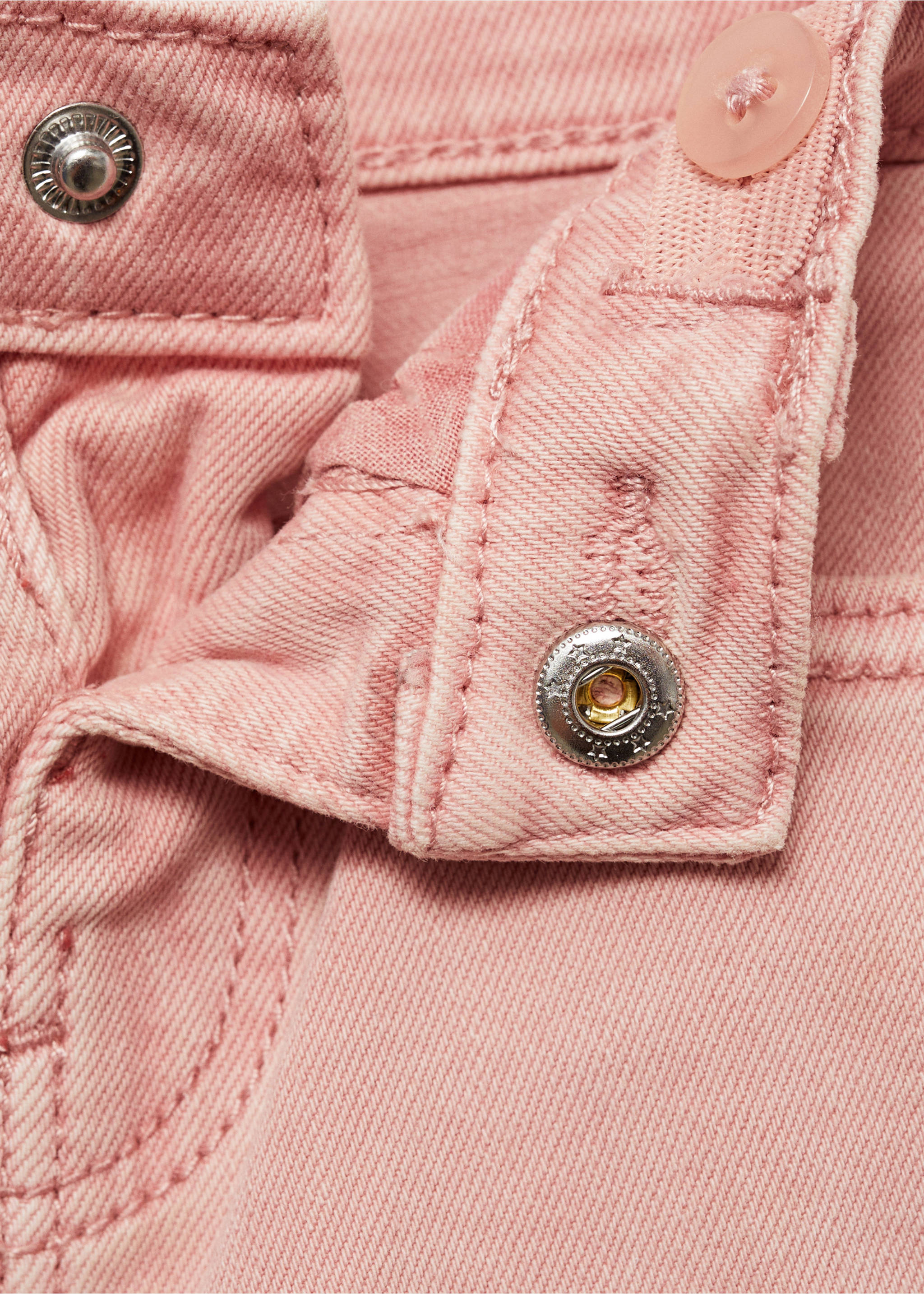 Cotton skinny Jeans - Details of the article 8, Pink. Ref: 87000630-00.