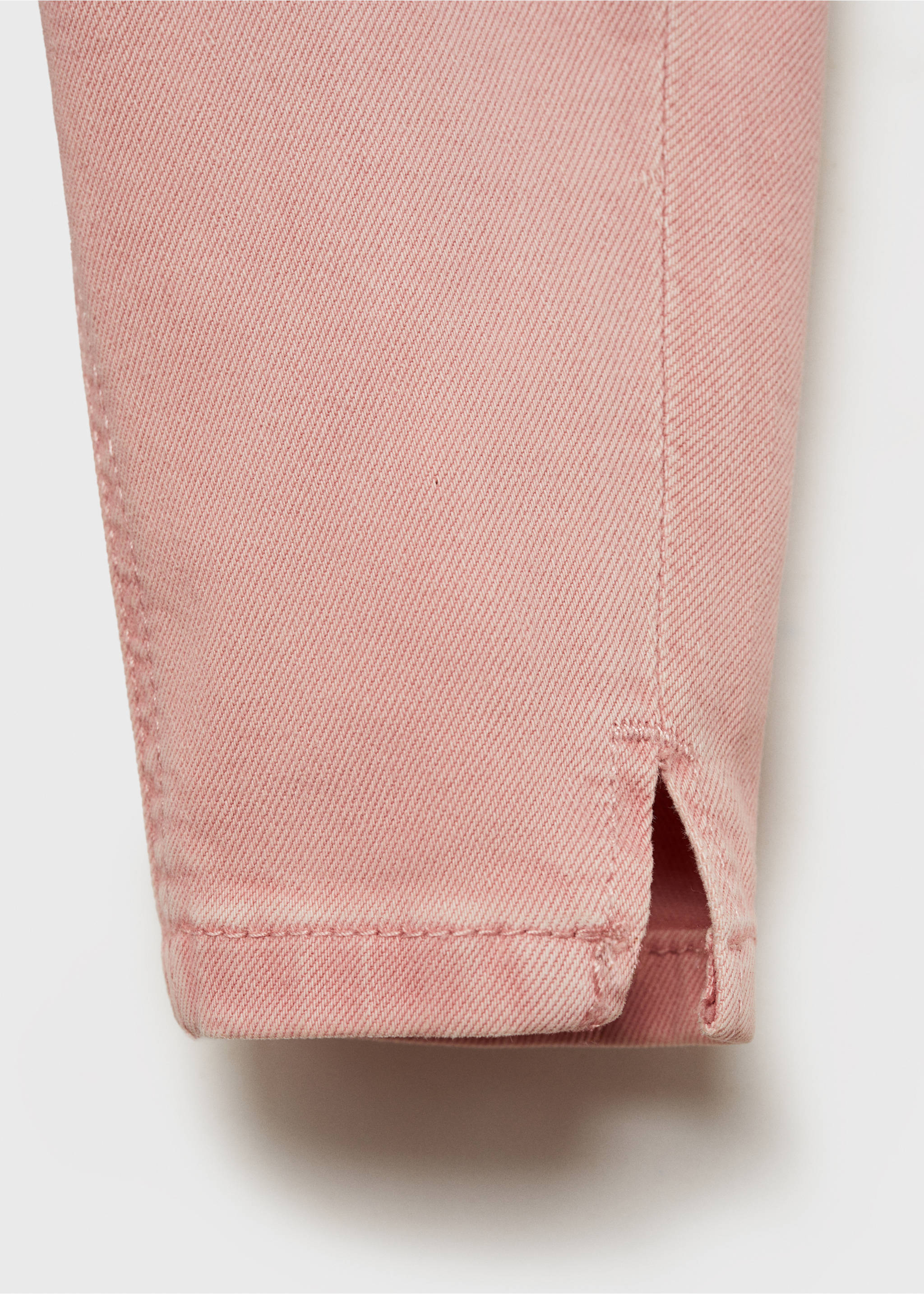 Cotton skinny Jeans - Details of the article 0, Pink. Ref: 87000630-00.
