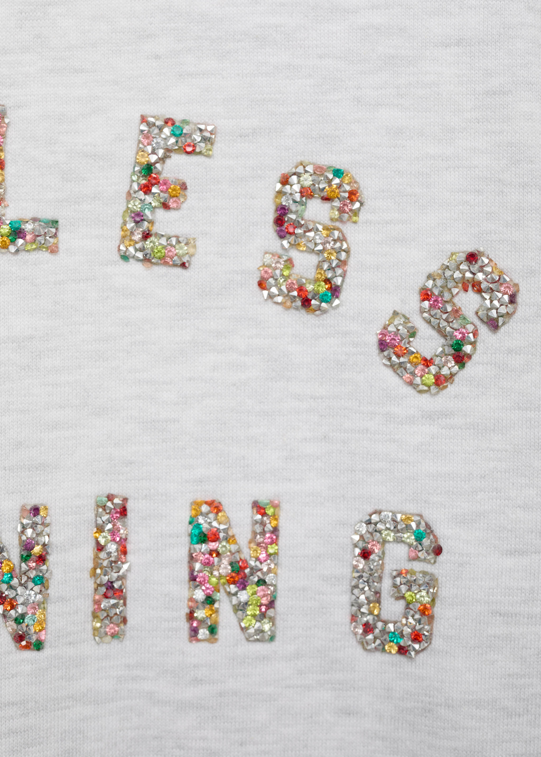 Embossed message sweatshirt - Details of the article 8