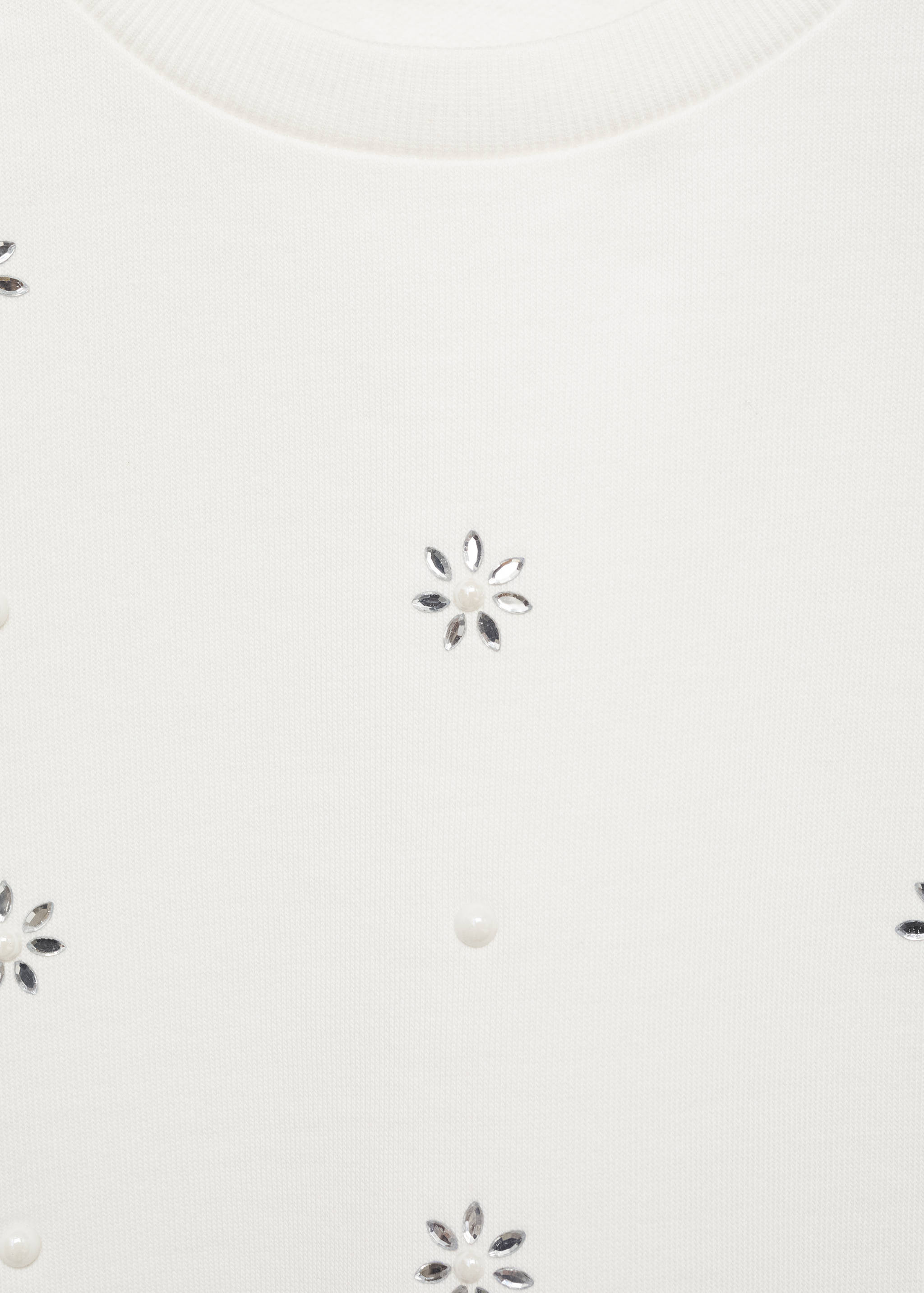 Sudadera floral lentejuelas - Detalle del artículo 8