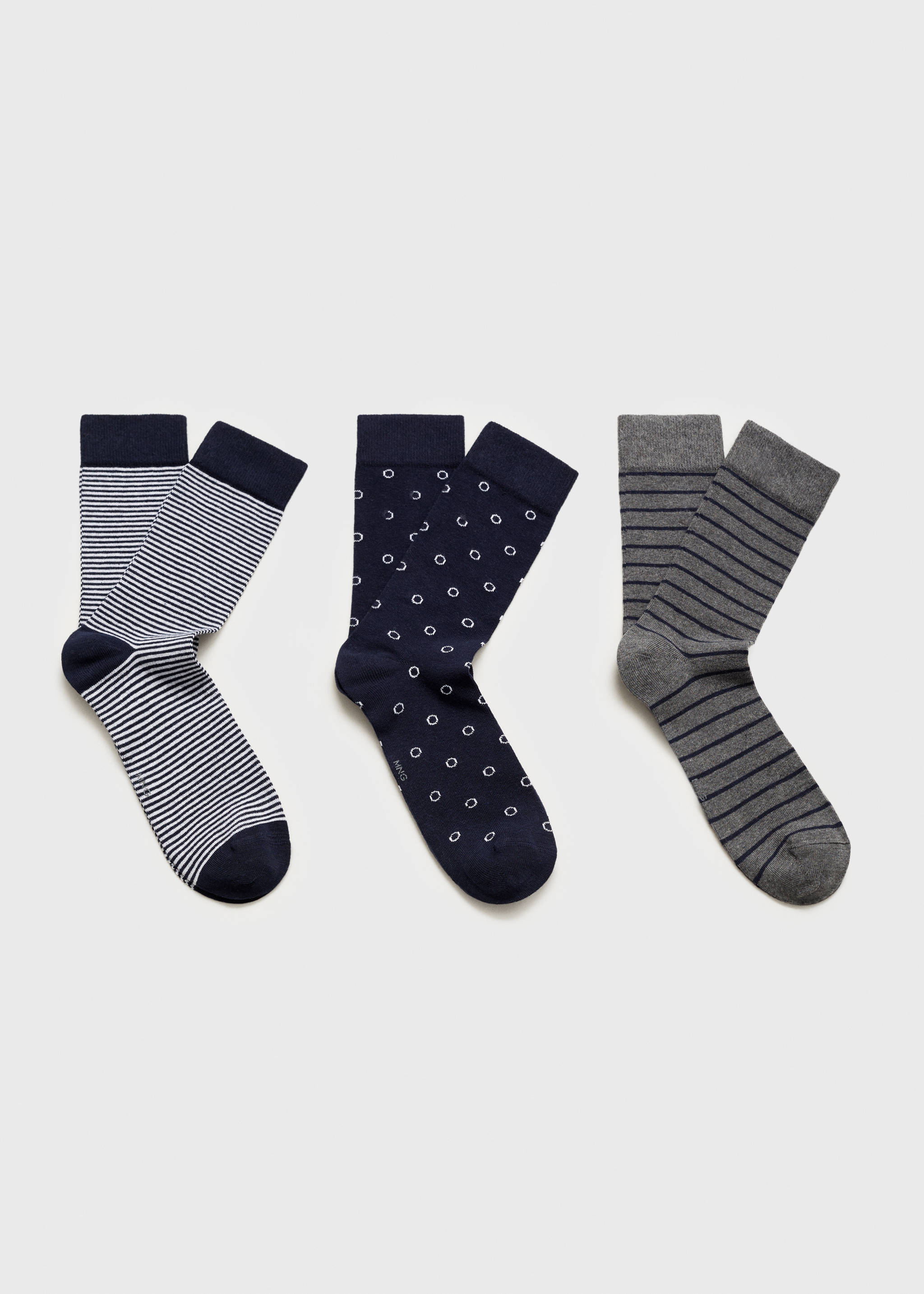 3 pack mixed socks - Article without model