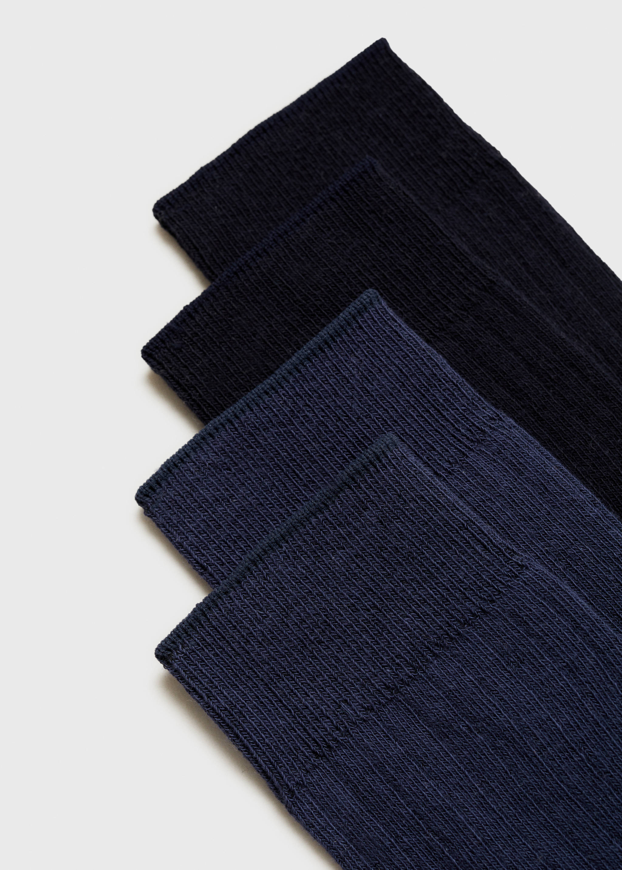 Pack of 2 ribbed cotton socks - Details of the article 8