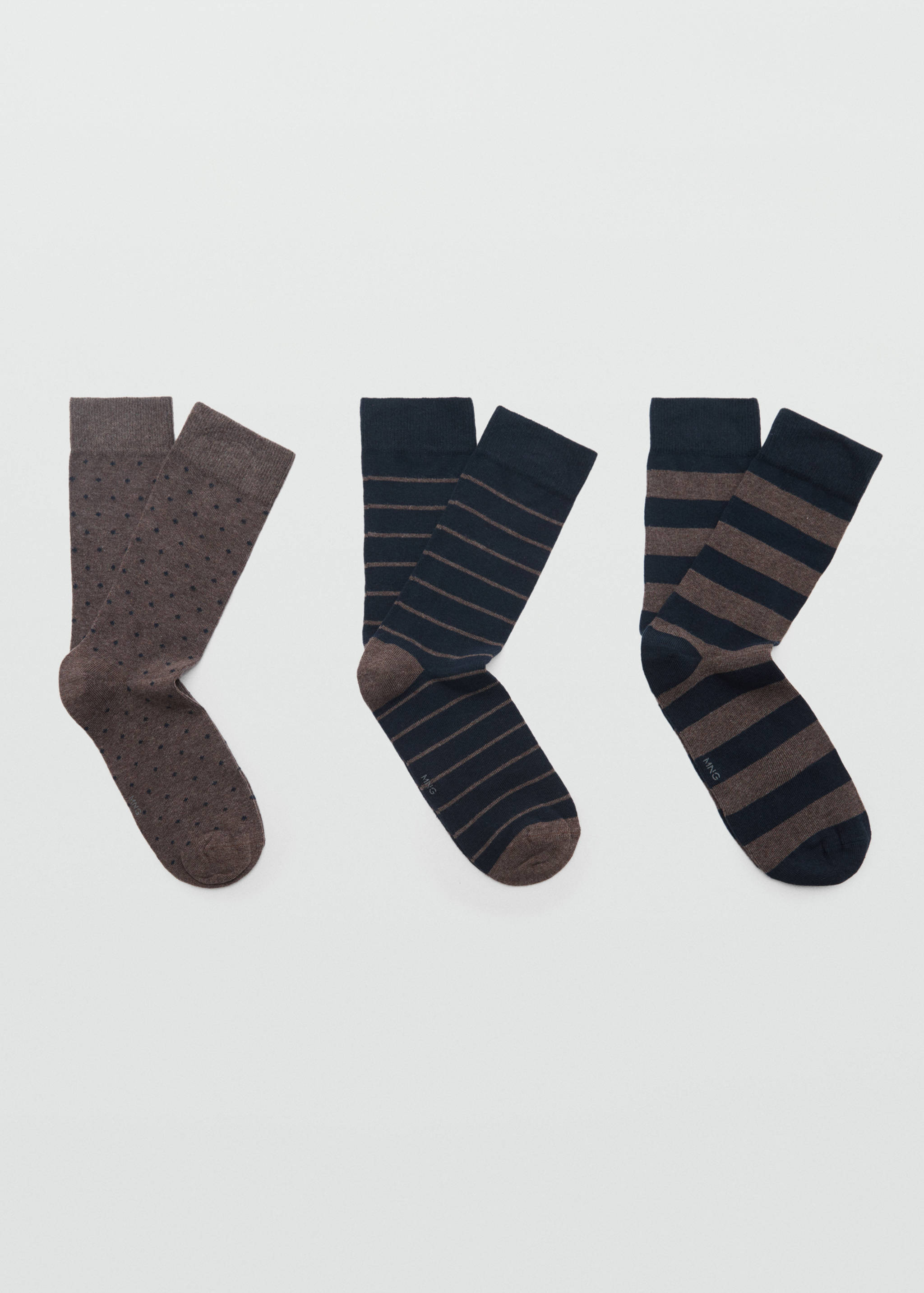 3 pack mixed socks - Article without model