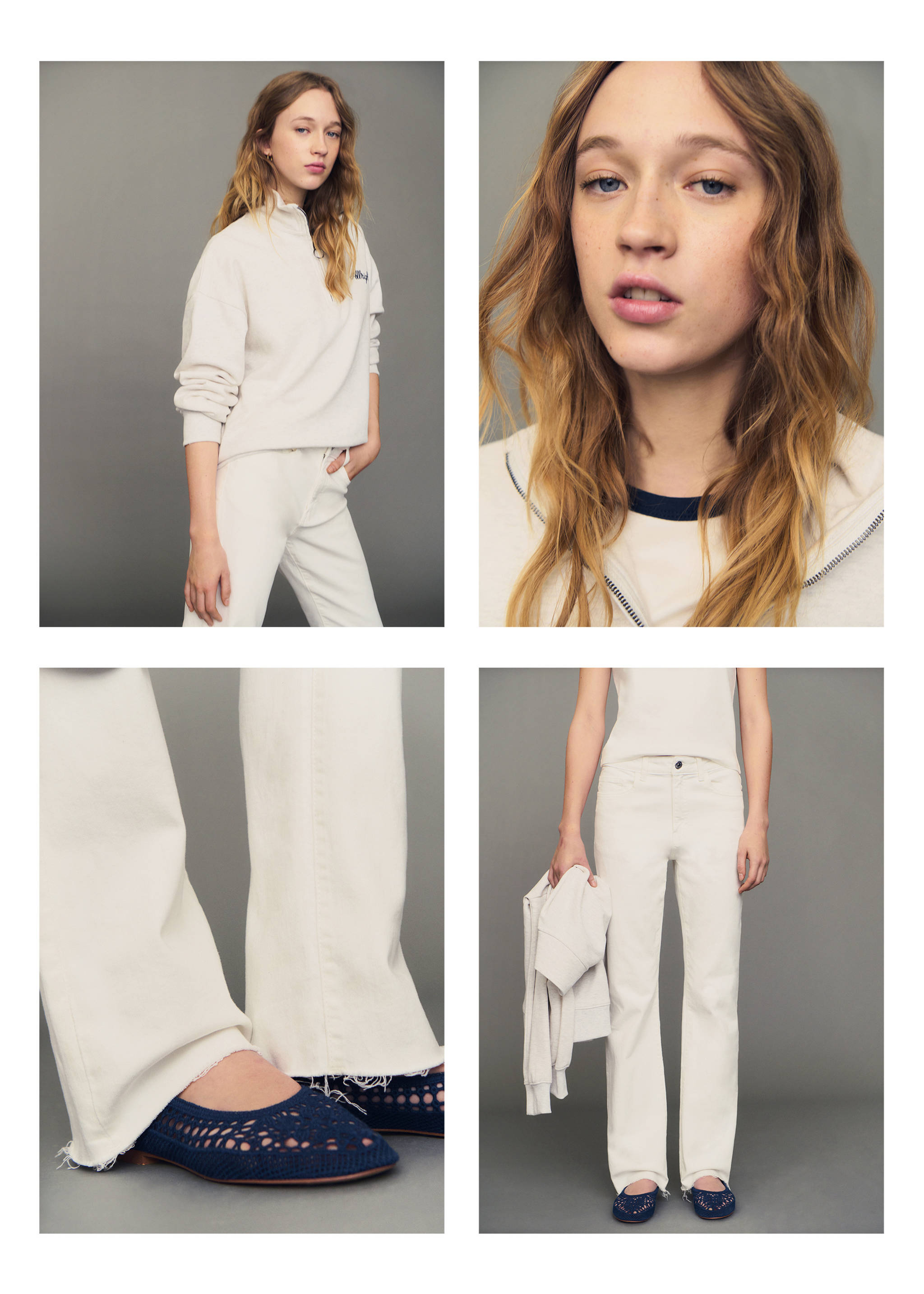 Regular Fit-Jeans - Detail des Artikels 5, Cremeweiß. Ref: 87001065-00.
