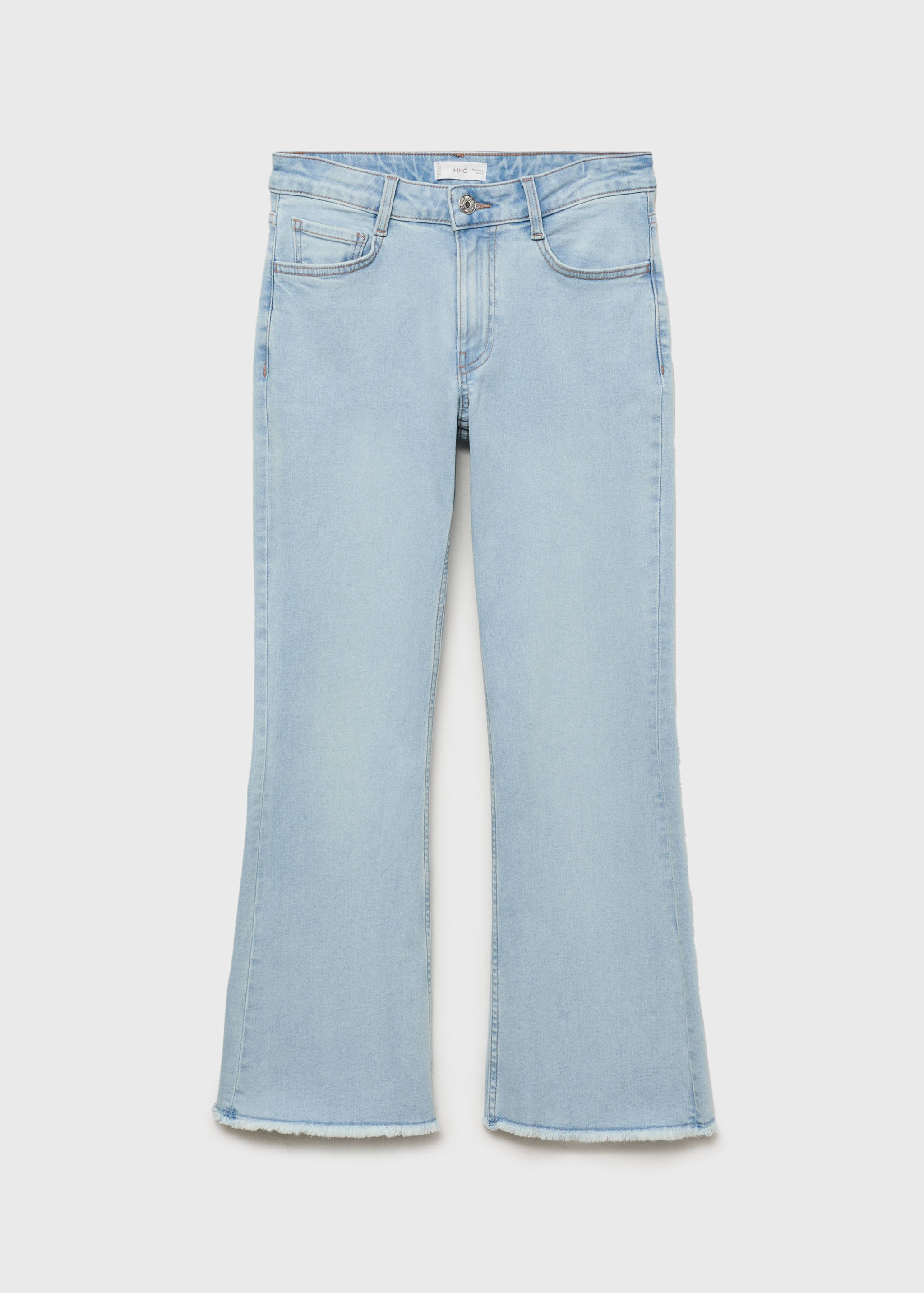 Crop flared jeans - Artikel utan modell