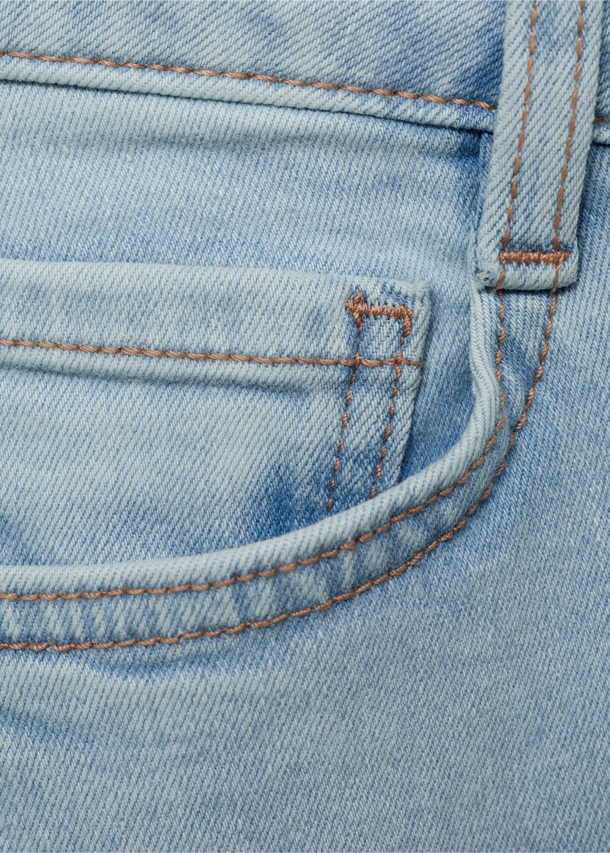 Jean flare crop - Détail de l'article 0, Bleu clair. Ref: 87001069-00.