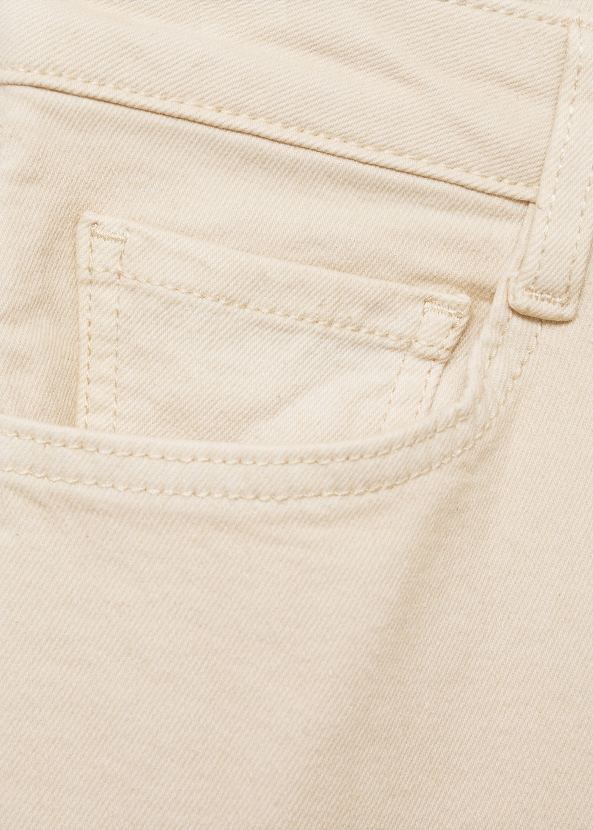 Kurze Flared-Jeans - Detail des Artikels 8, Hellgrau/Pastellgrau. Ref: 87001072-00.