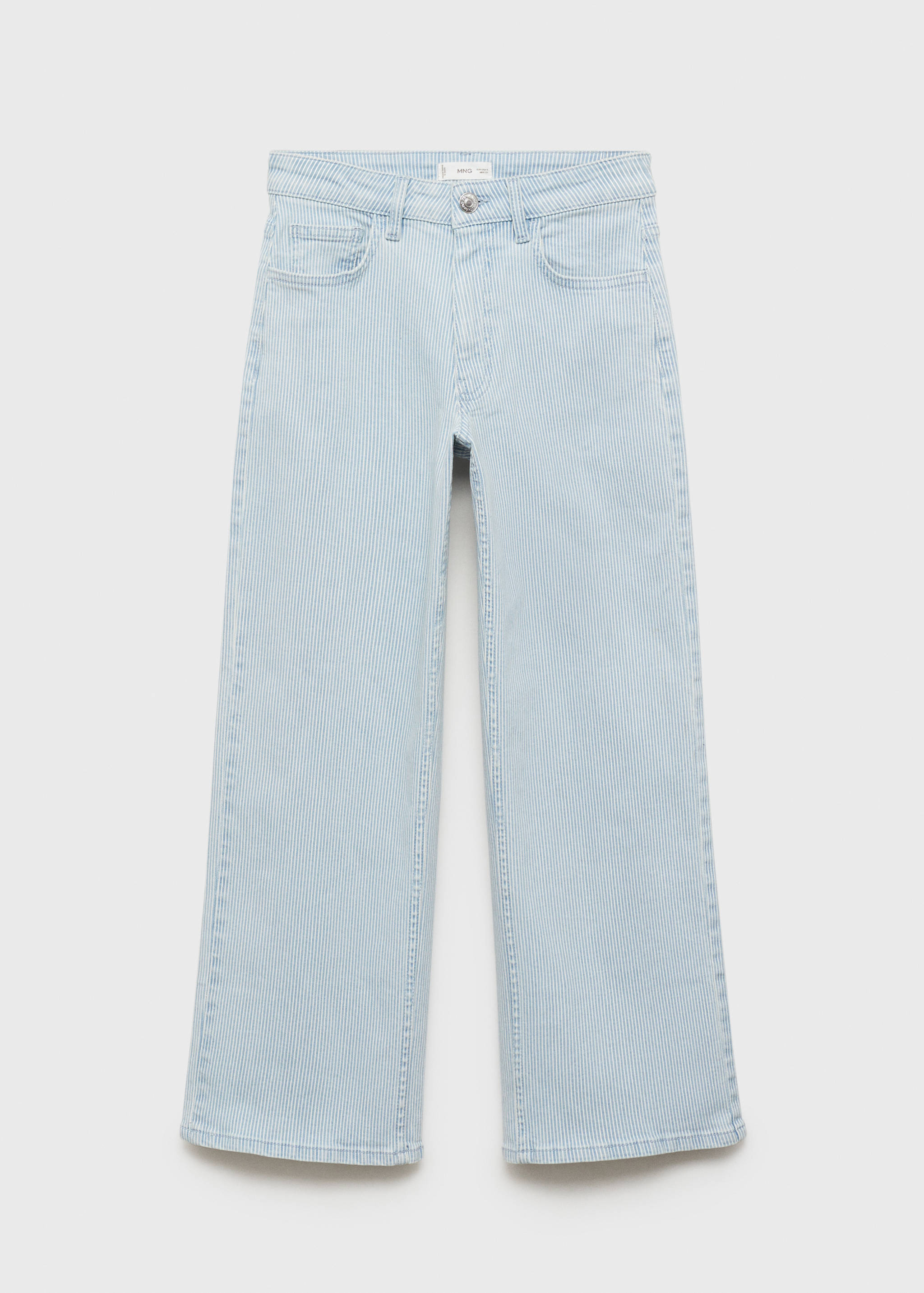 Jeans Culotte mit Streifen - Artikel ohne Model