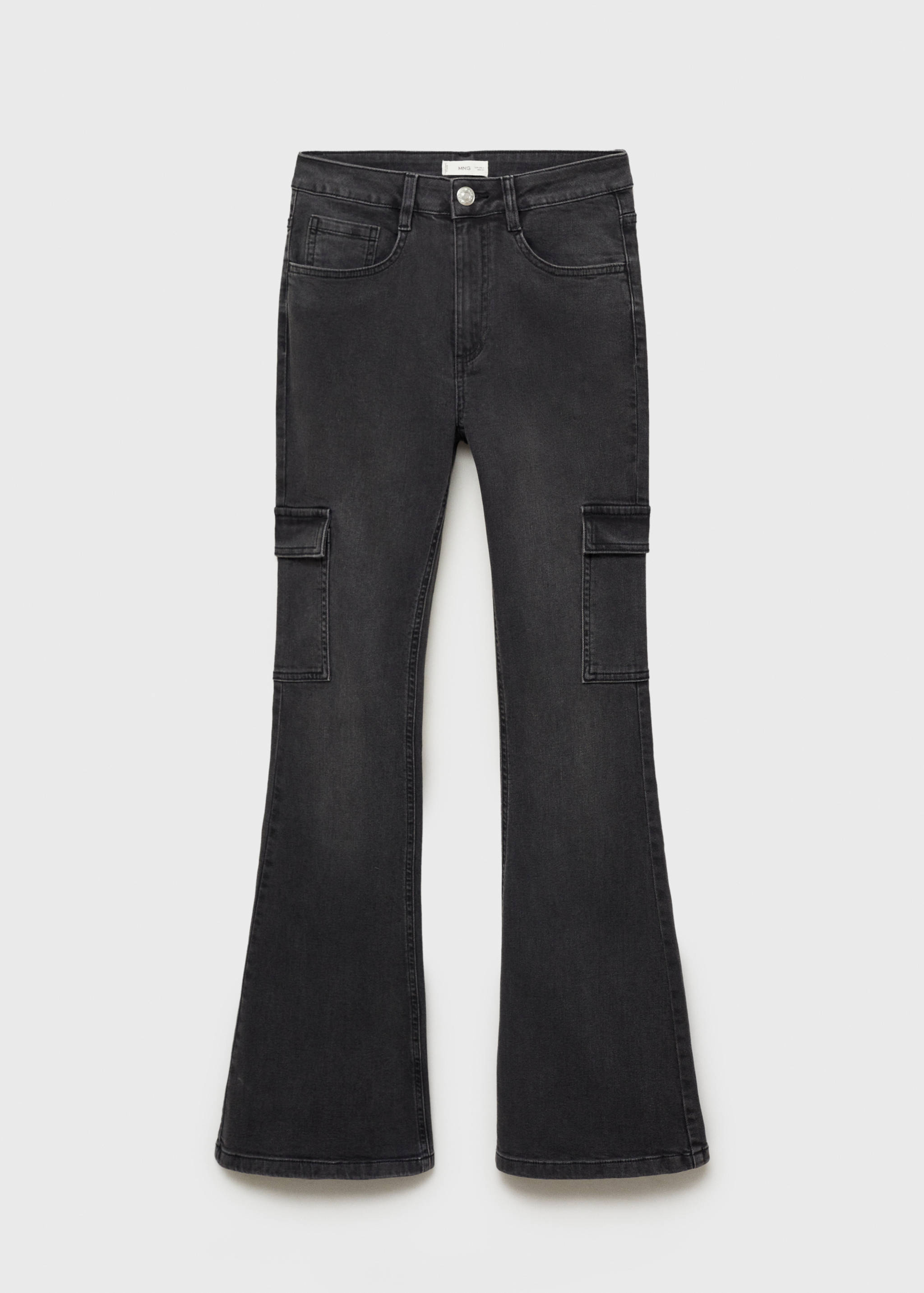 Flared cargo jeans - Article without model