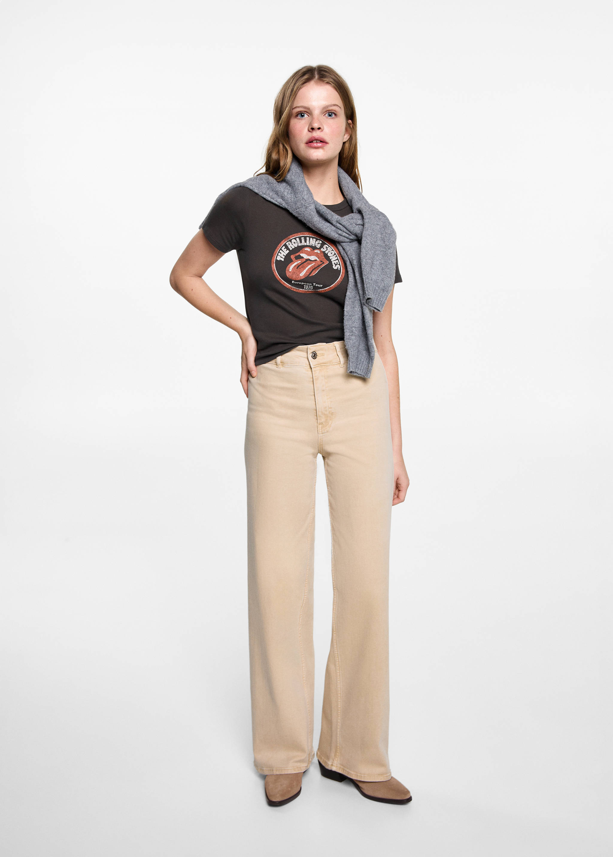 Jean wide leg - Plan général