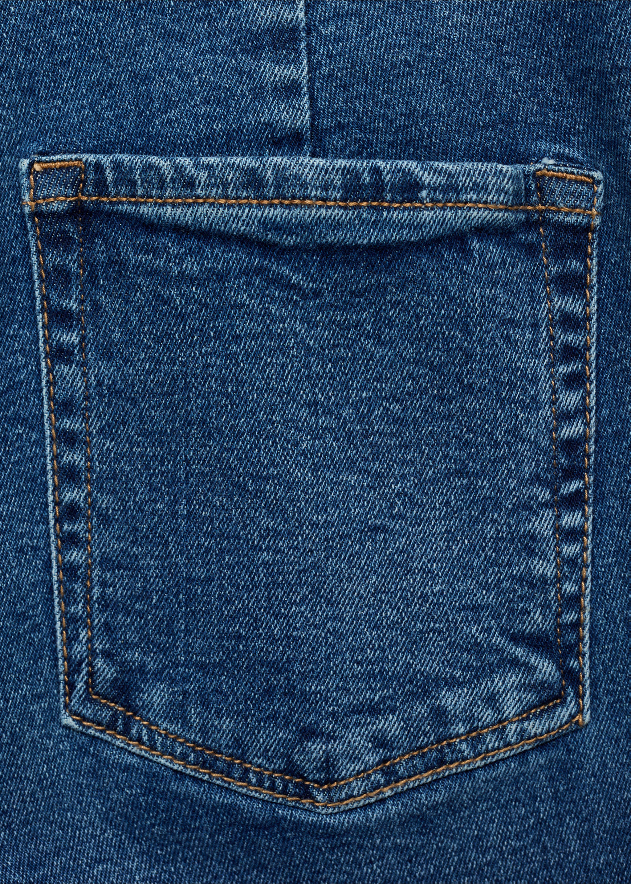 Wideleg jeans - Detail van het artikel 0, Middenblauw. Ref: 87001079-00.