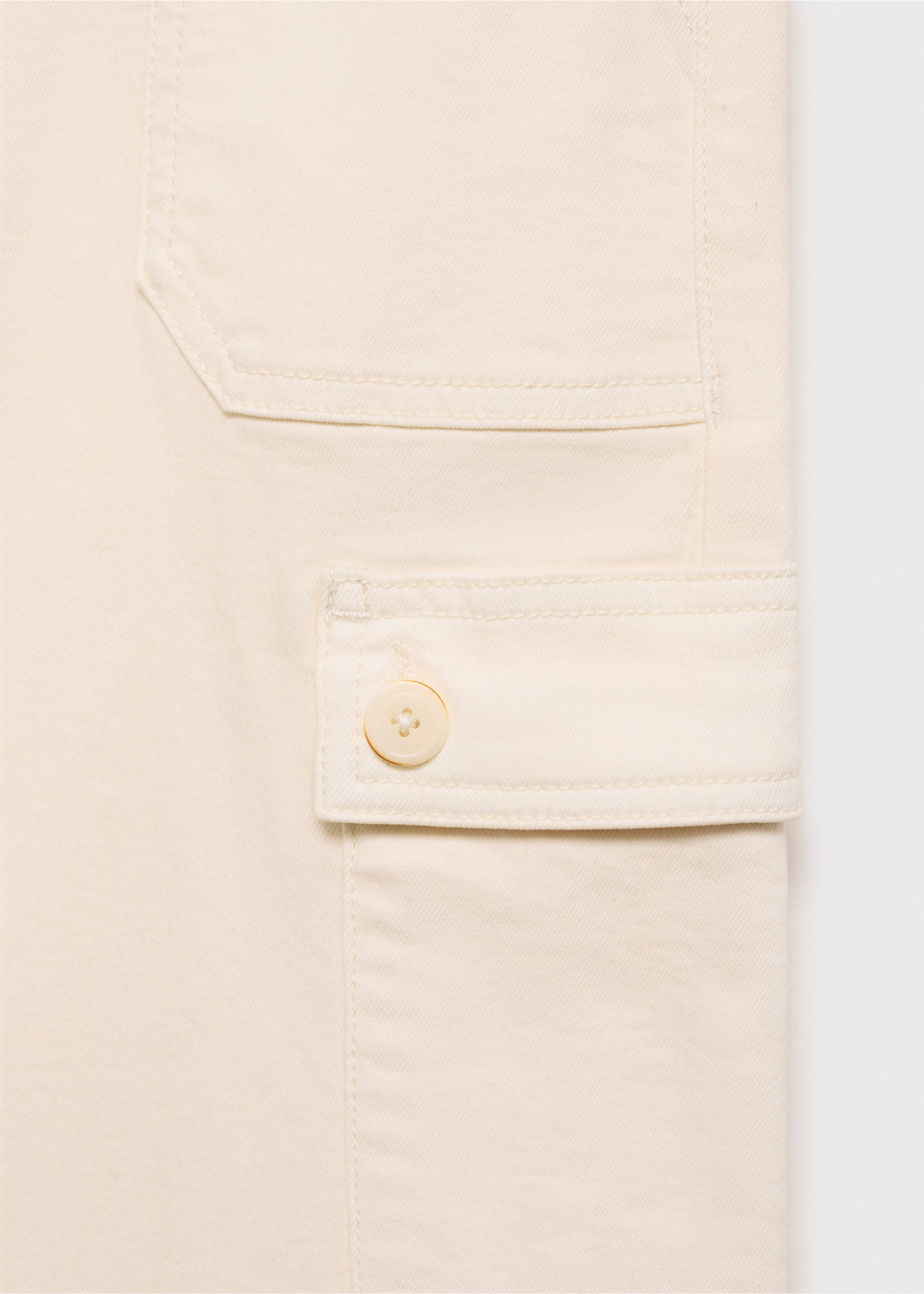 Jean style jupe-culotte poches - Détail de l'article 0, Écru. Ref: 87001090-00.