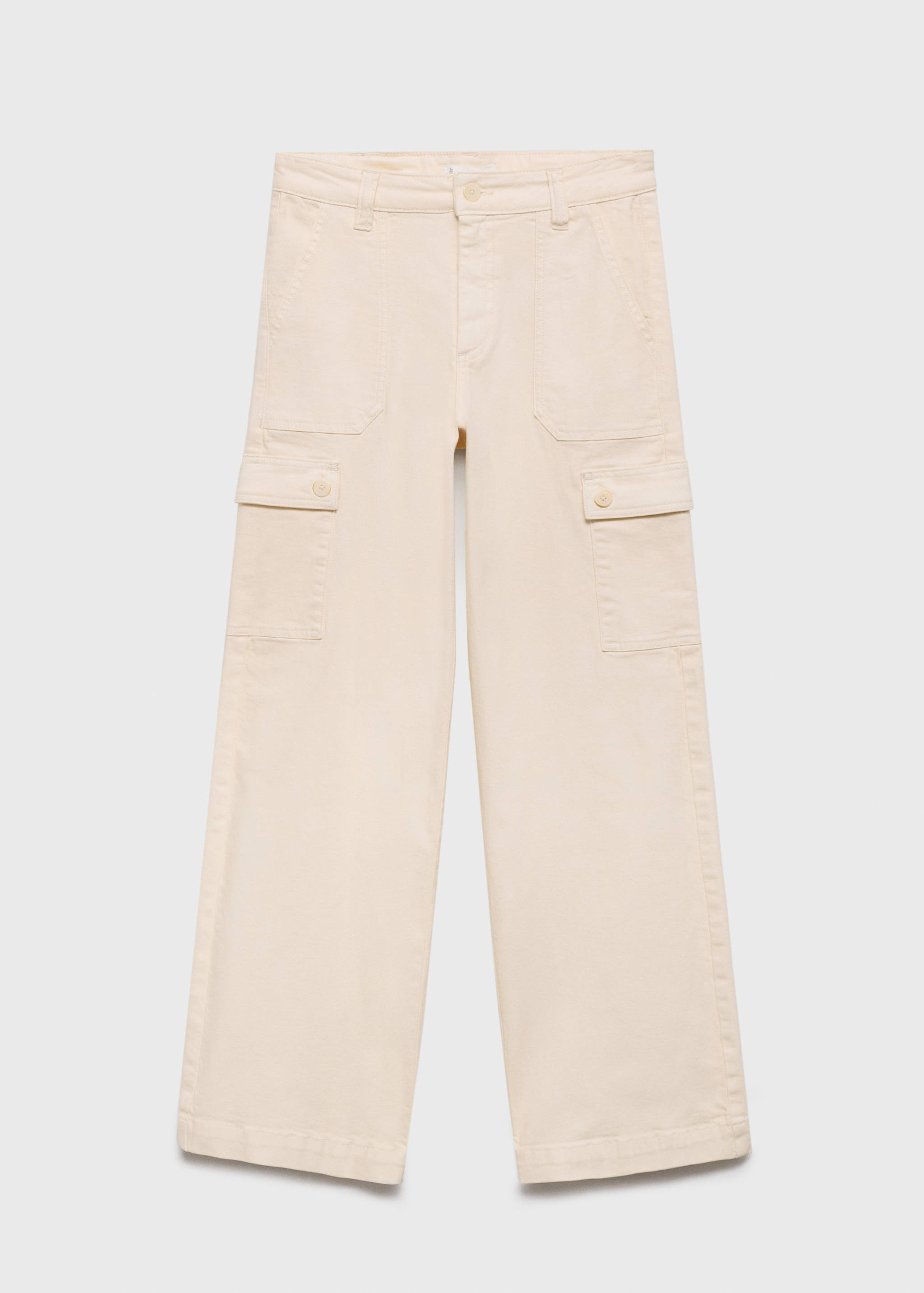 Džíny culottes s kapsami - Zboží bez modelu