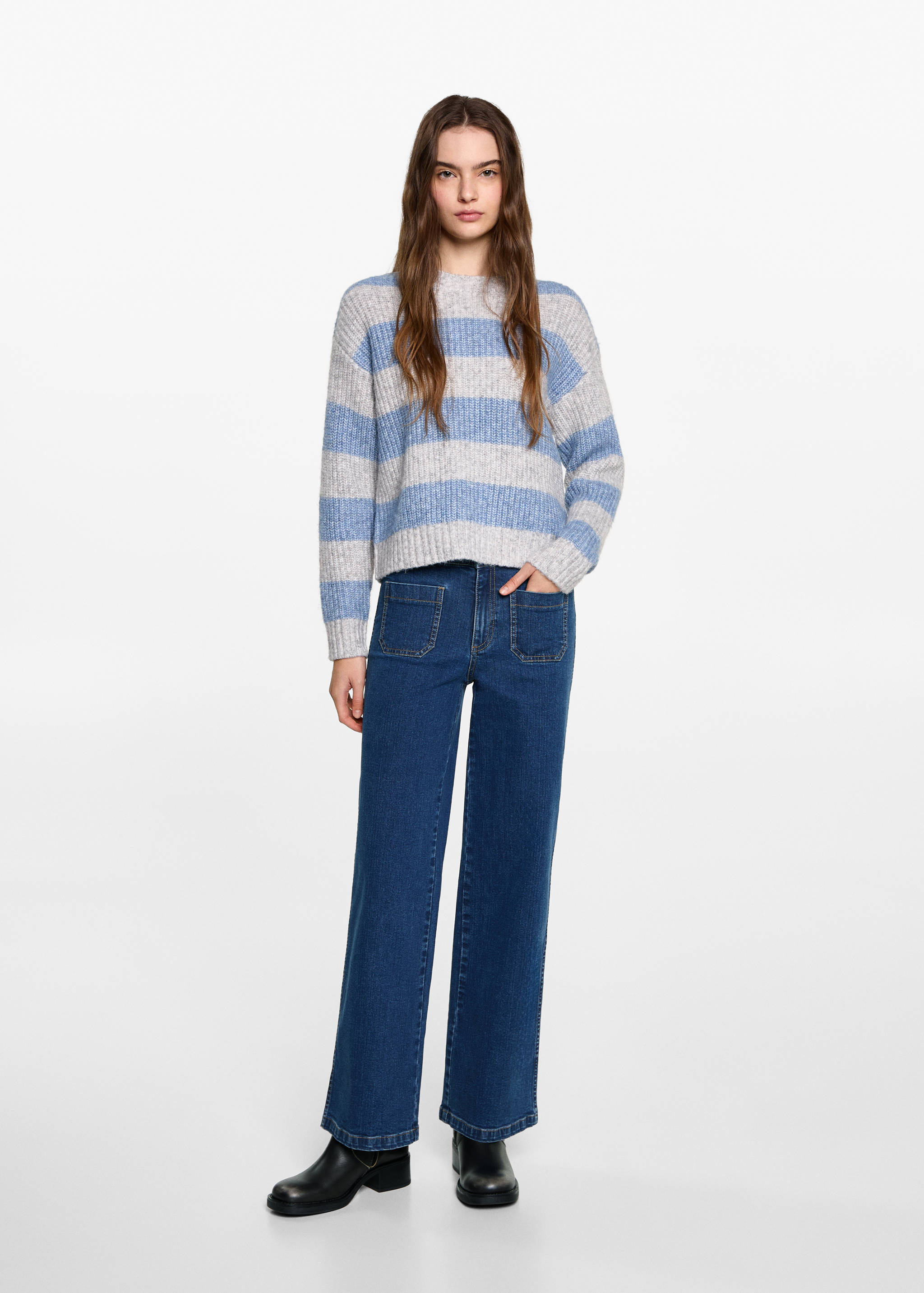 Straight Jeans mit Taschen - Allgemeine Ansicht