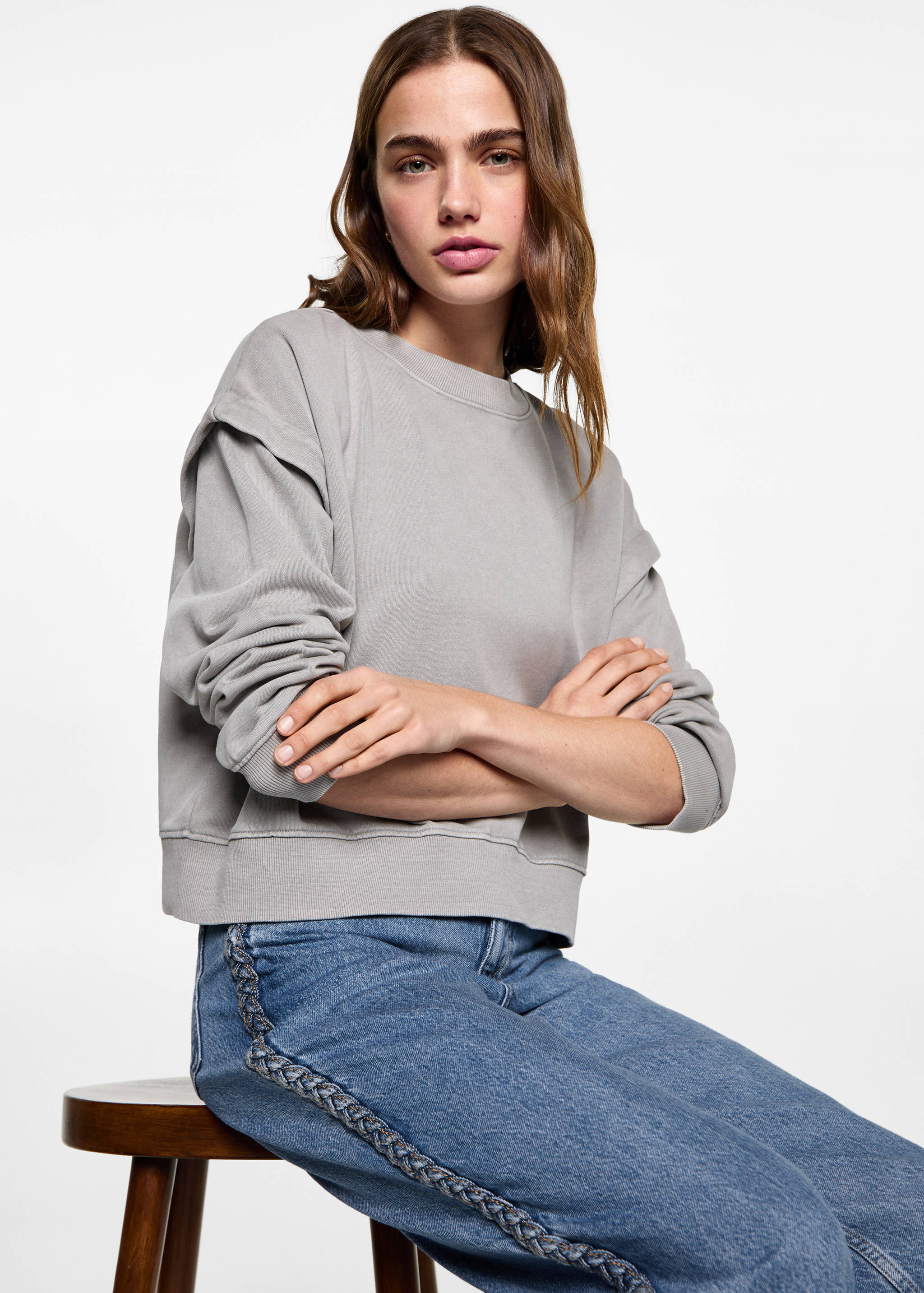 Jeans mit seitlichen Flechtdetails - Detail des Artikels 2