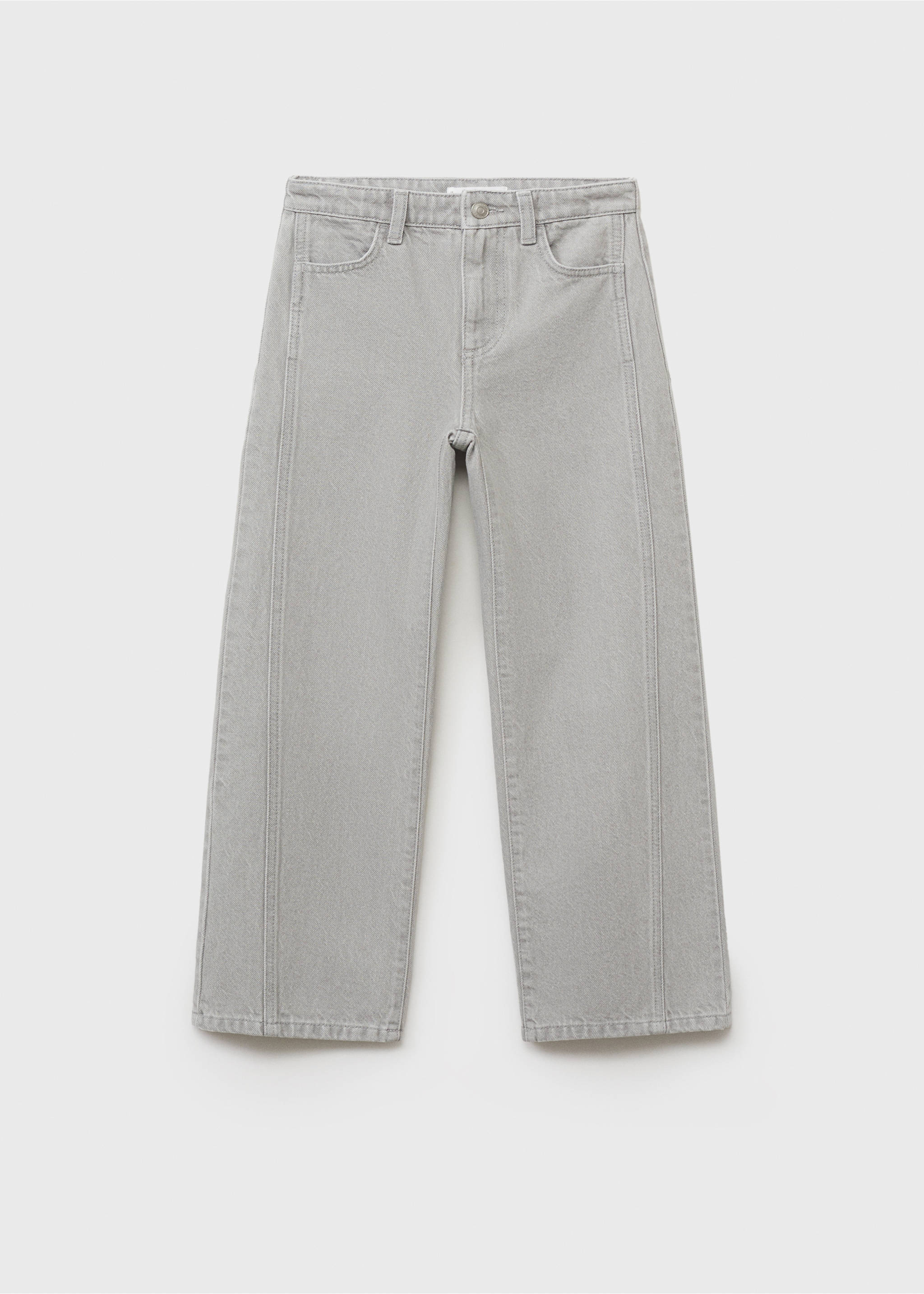 Decorative seam jeans - Article without model, Denim Grey. Ref: 87001095-00.