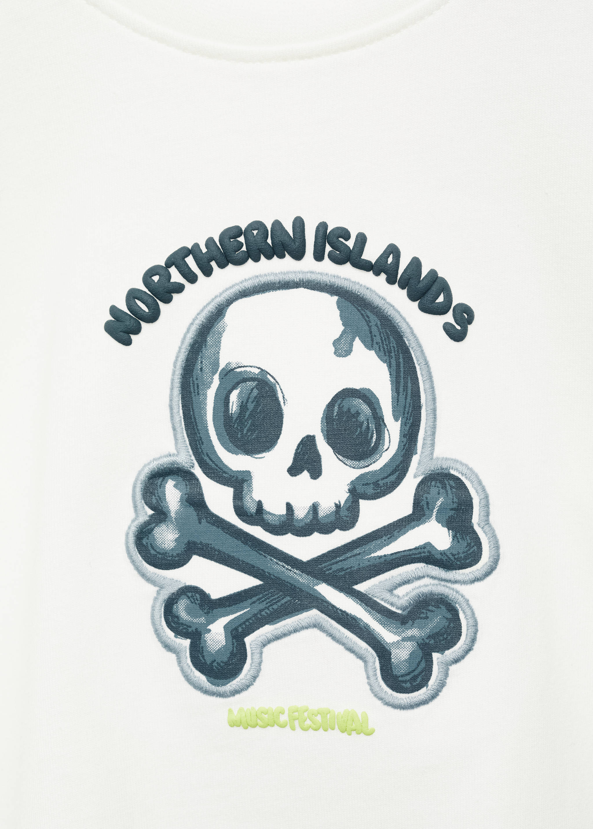 Printed cotton-blend T-shirt - Details of the article 8