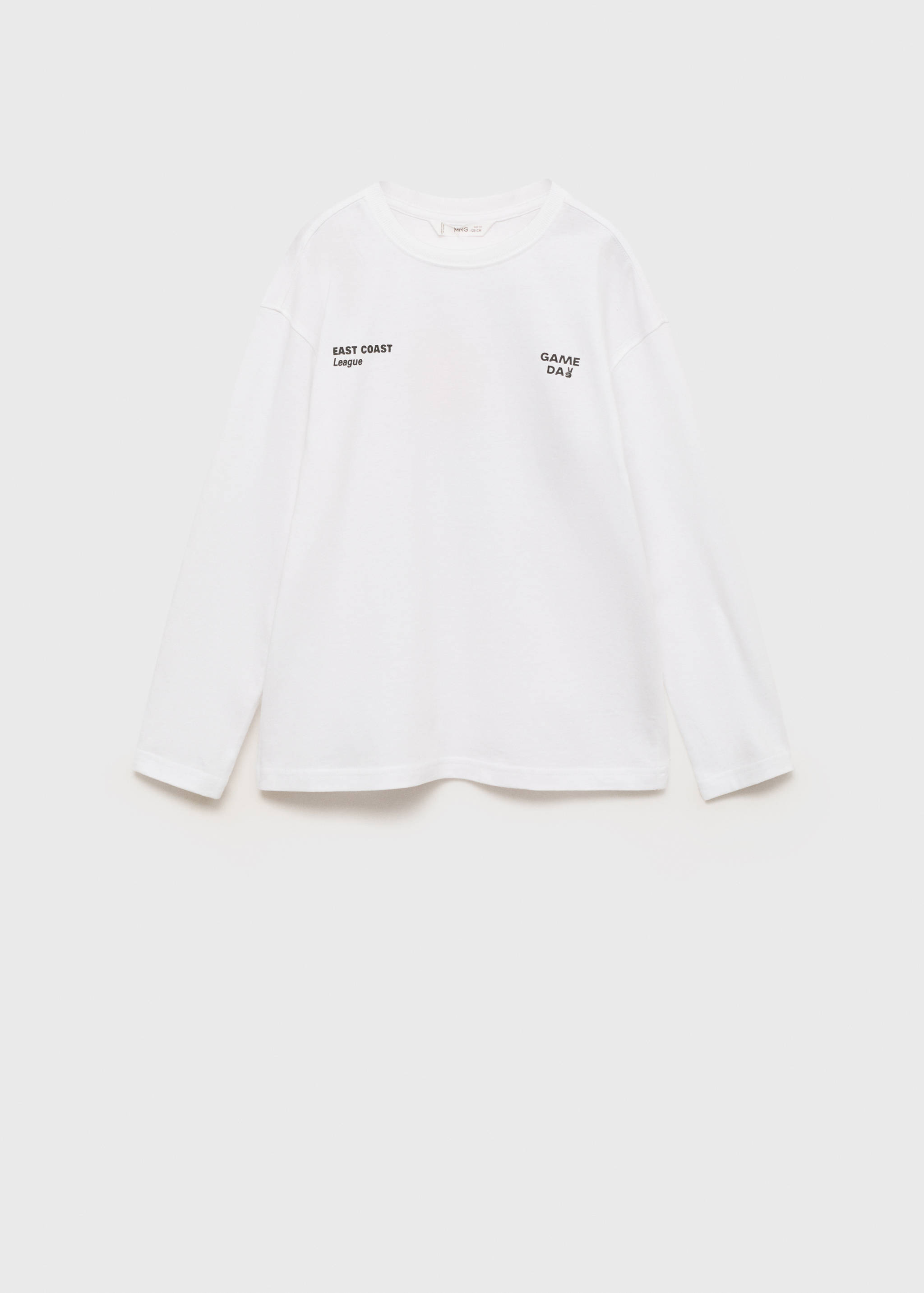 Printed cotton-blend t-shirt - Article without model