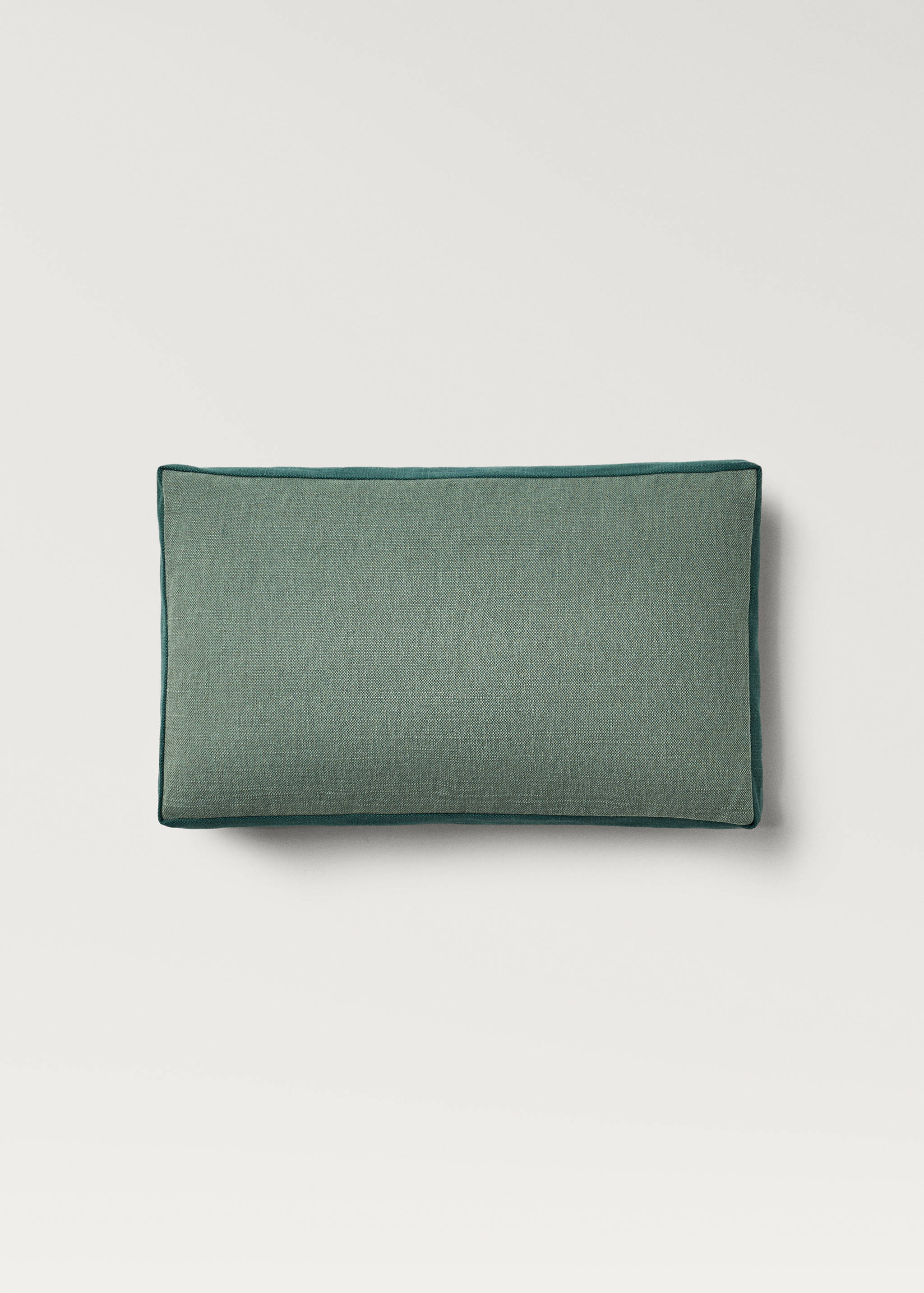 Linen two-tone box cushion cover 30x50 cm - Article without model