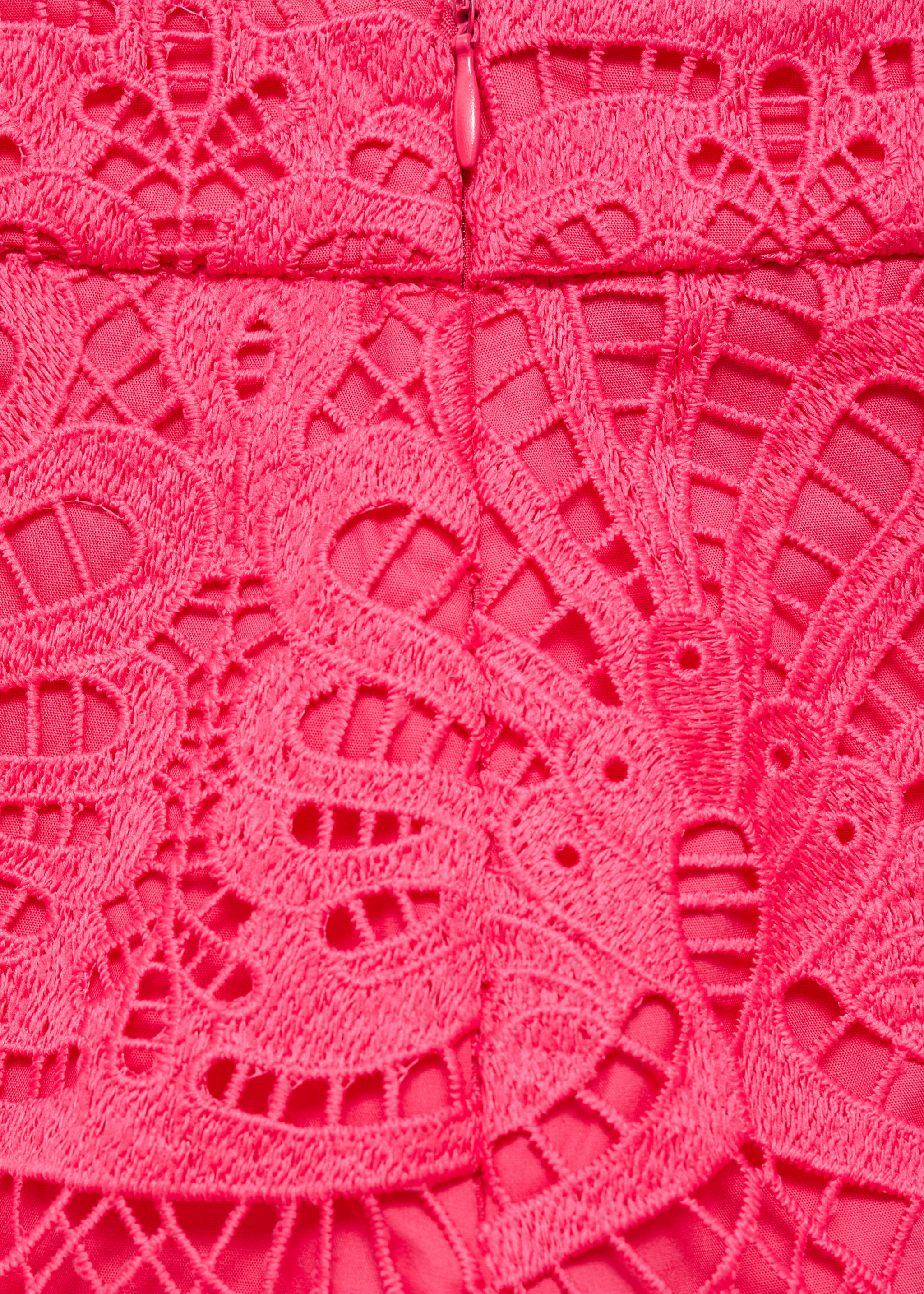 Crochet knitted shorts - Details of the article 0, Fuchsia. Ref: 87002531-00.