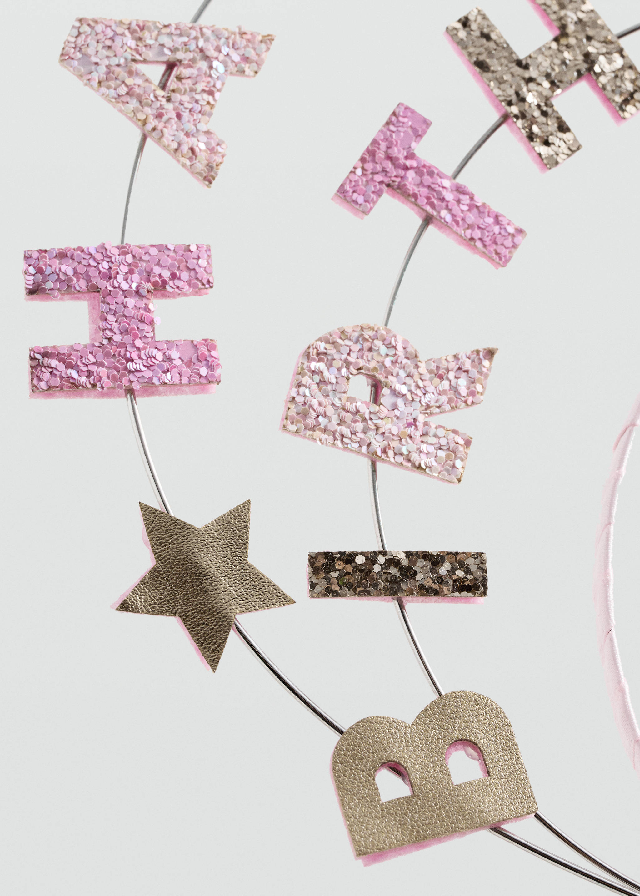 Birthday headband - Medium plane