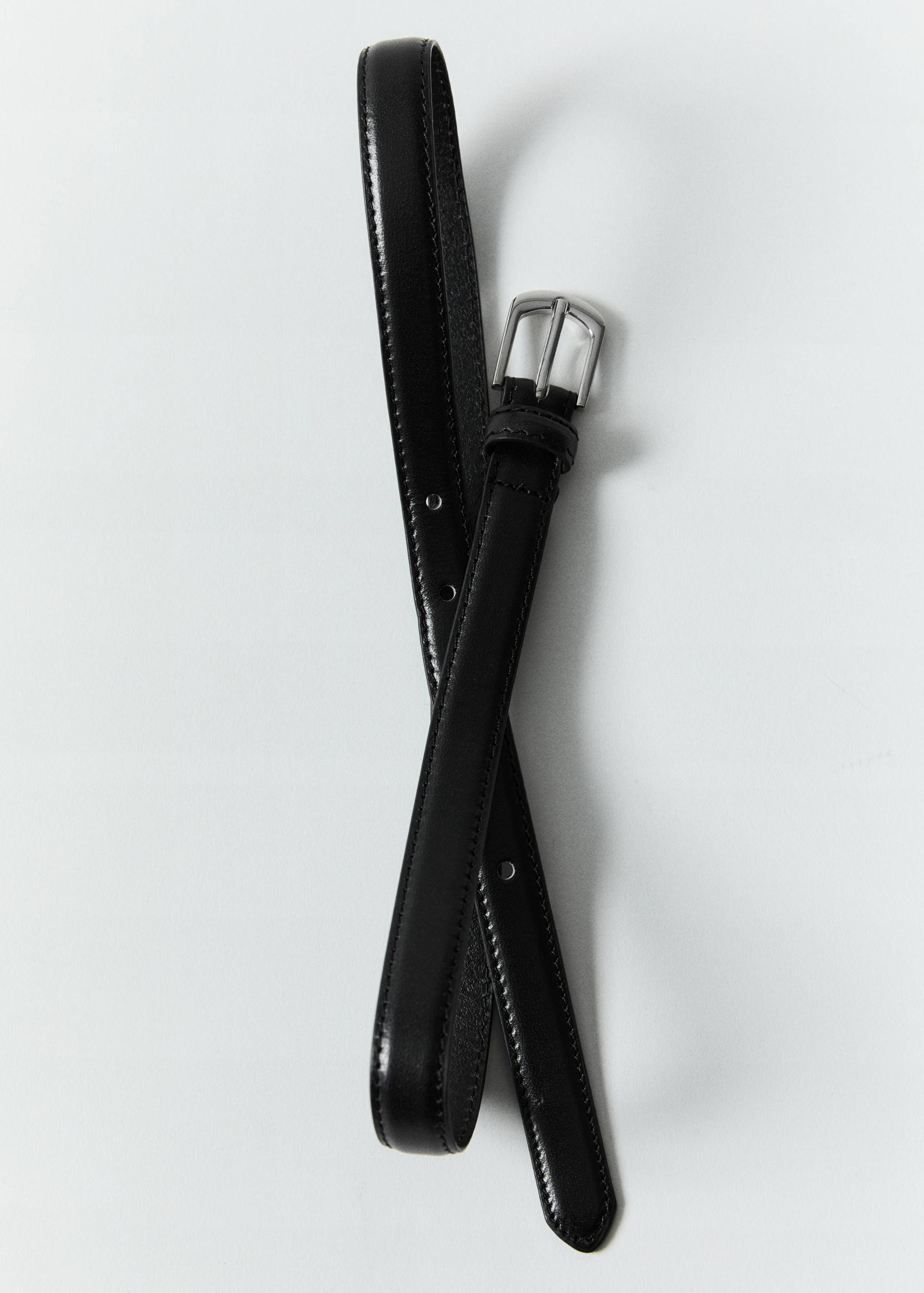 Leather skinny belt - Details of the article 5