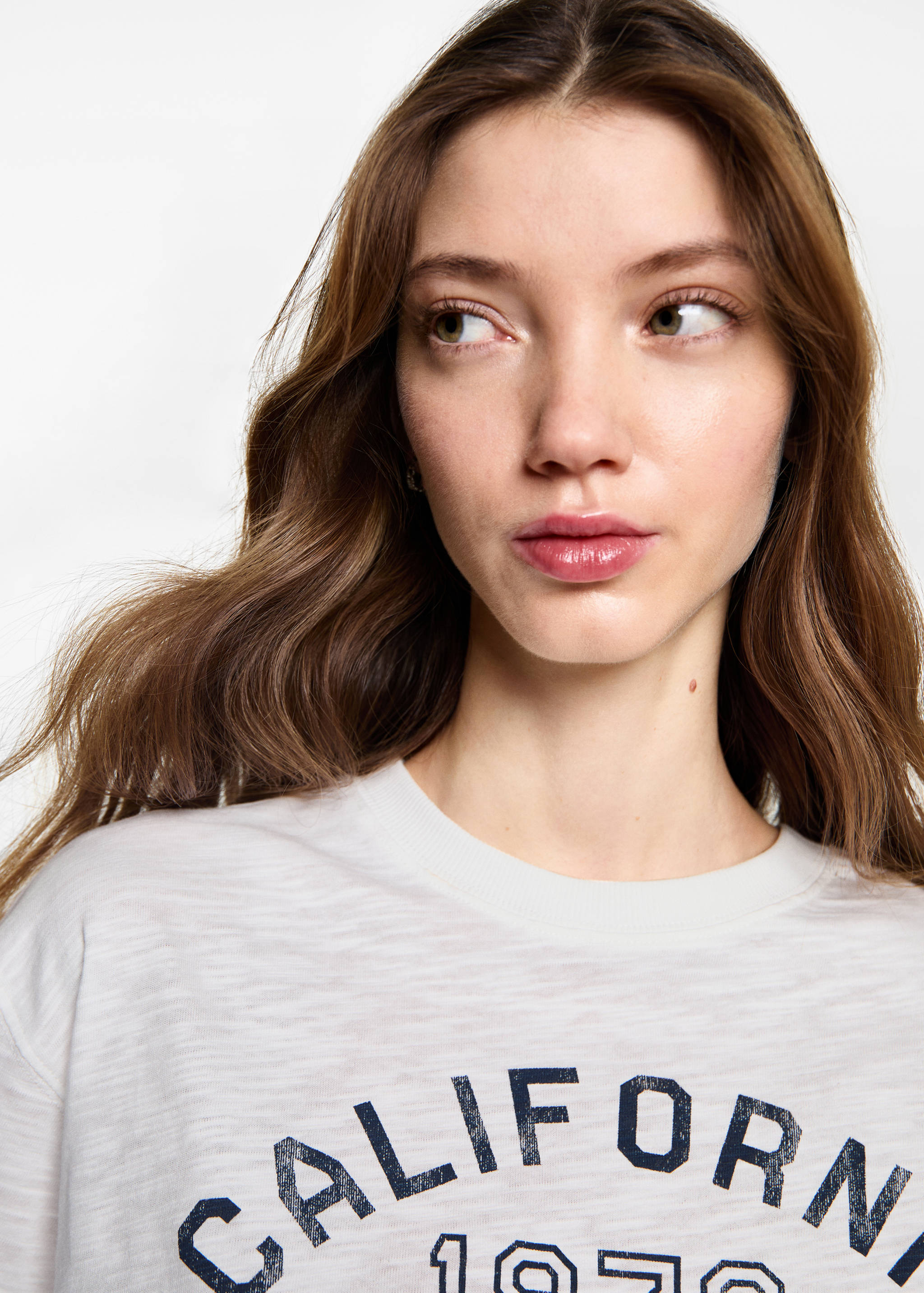 Message crop T-shirt - Details of the article 1