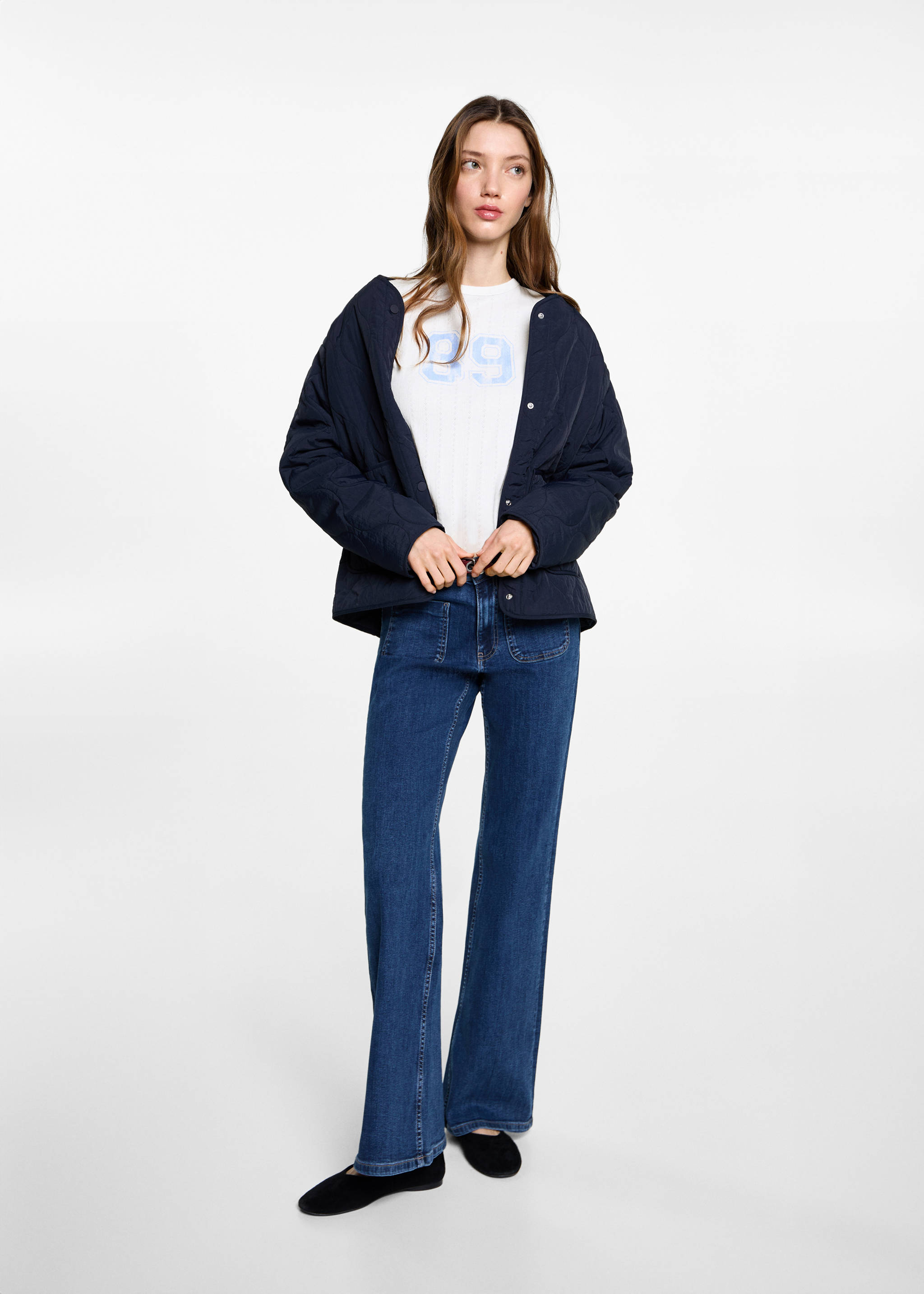 Kort kortärmad t-shirt - Allmän bild