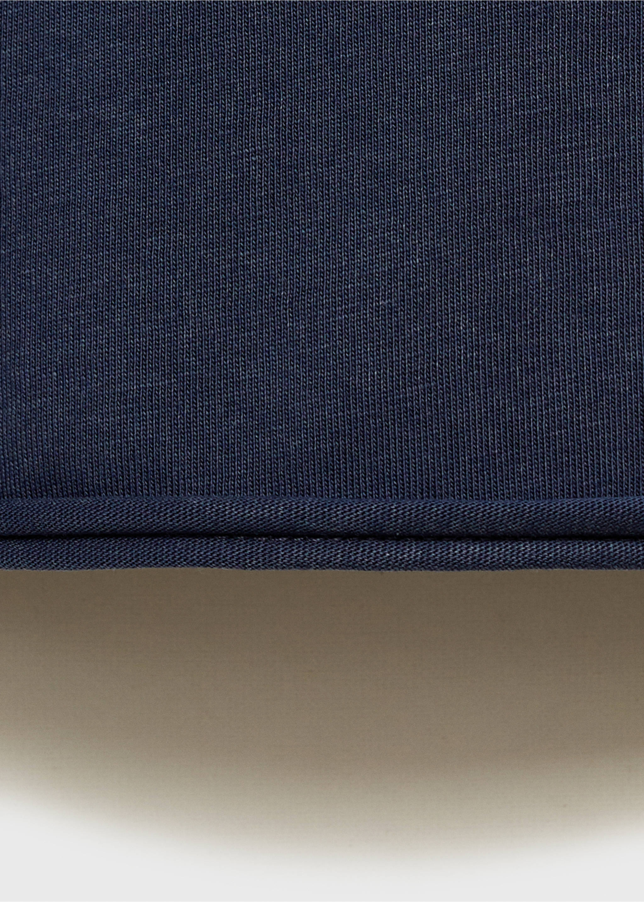 Crop T-shirt - Details of the article 0, Dark Navy. Ref: 87002547-00.