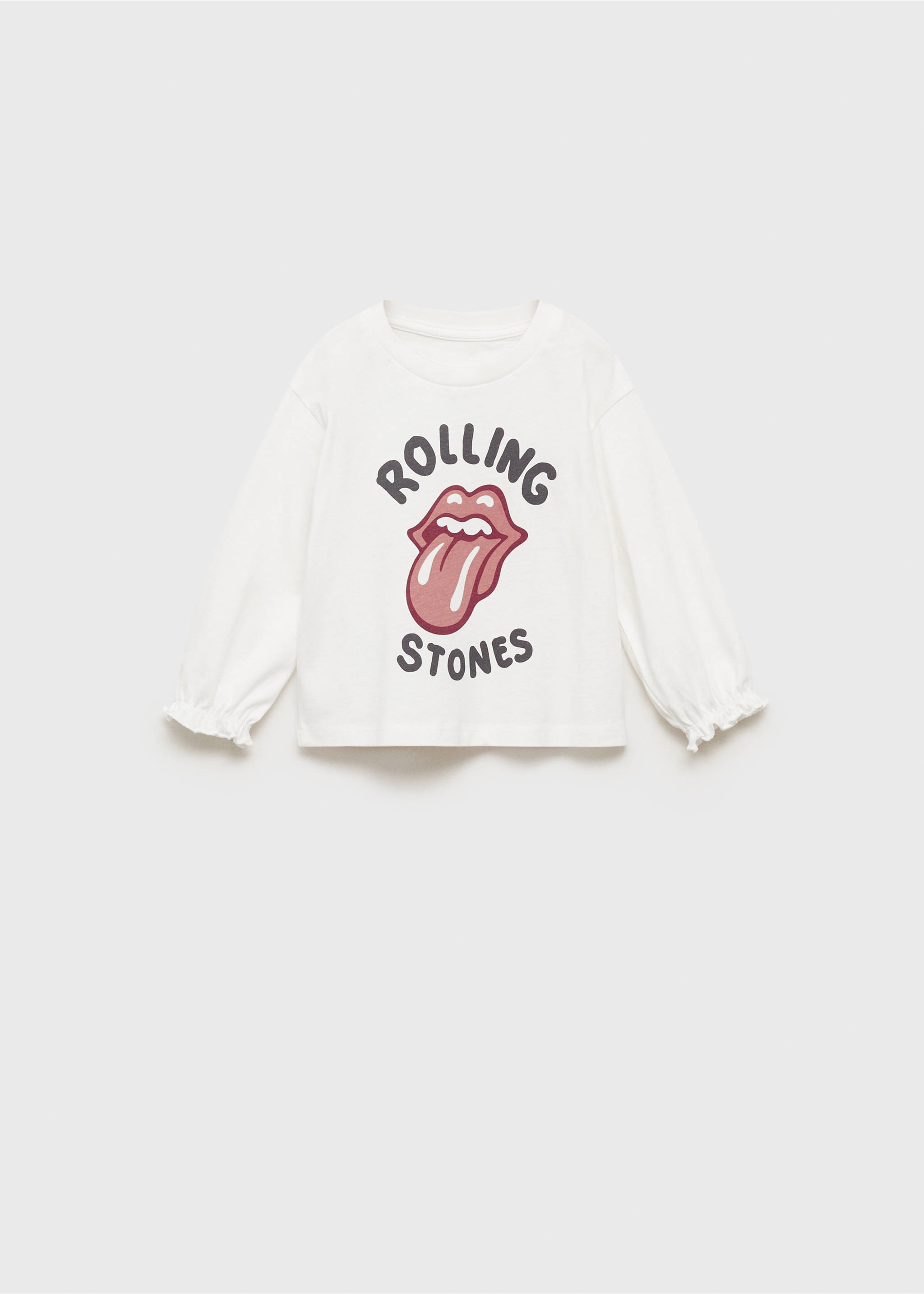 The Rolling Stones T-shirt - Article without model, Off White. Ref: 87002548-00.