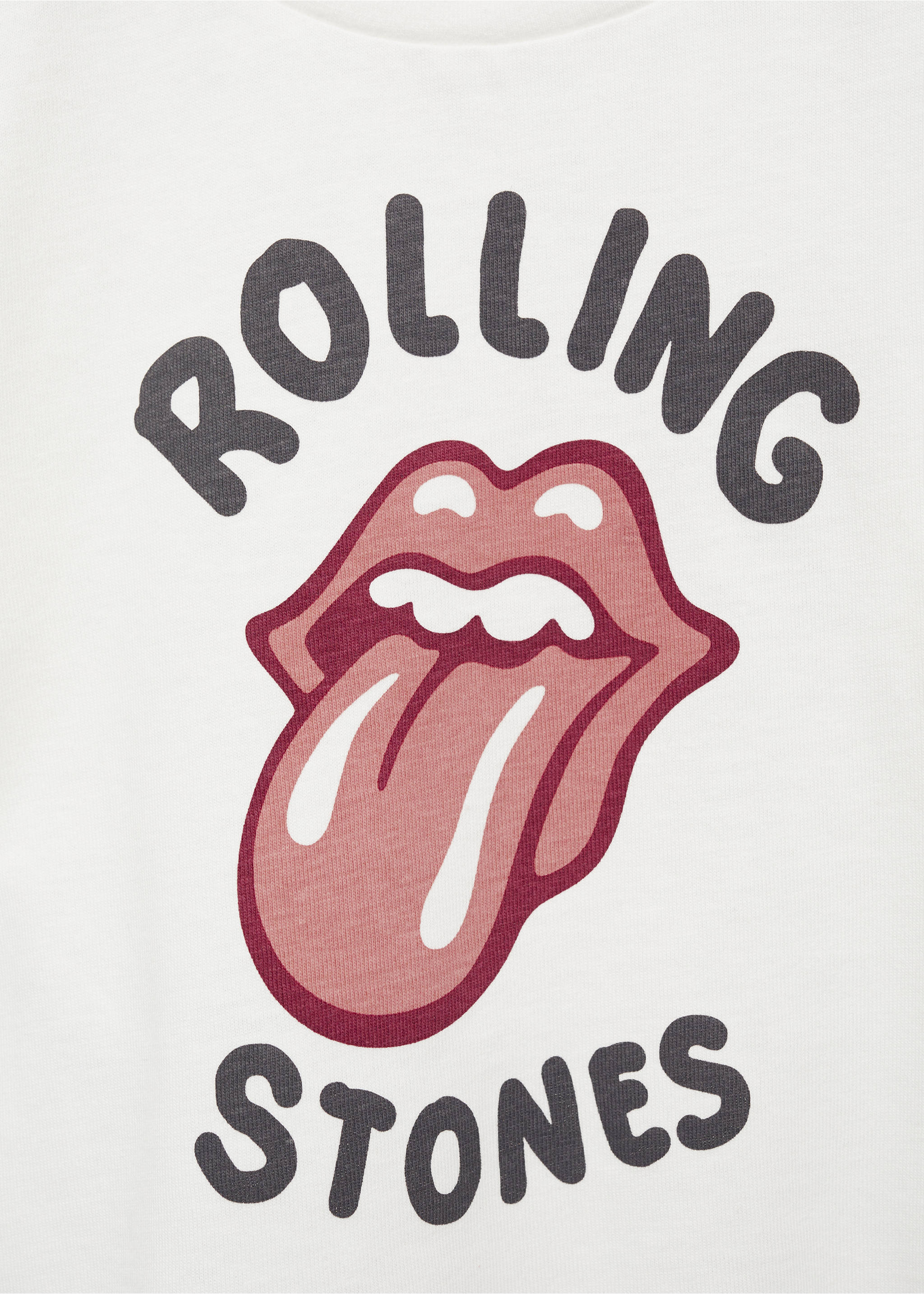 The Rolling Stones T-shirt - Details of the article 8, Off White. Ref: 87002548-00.