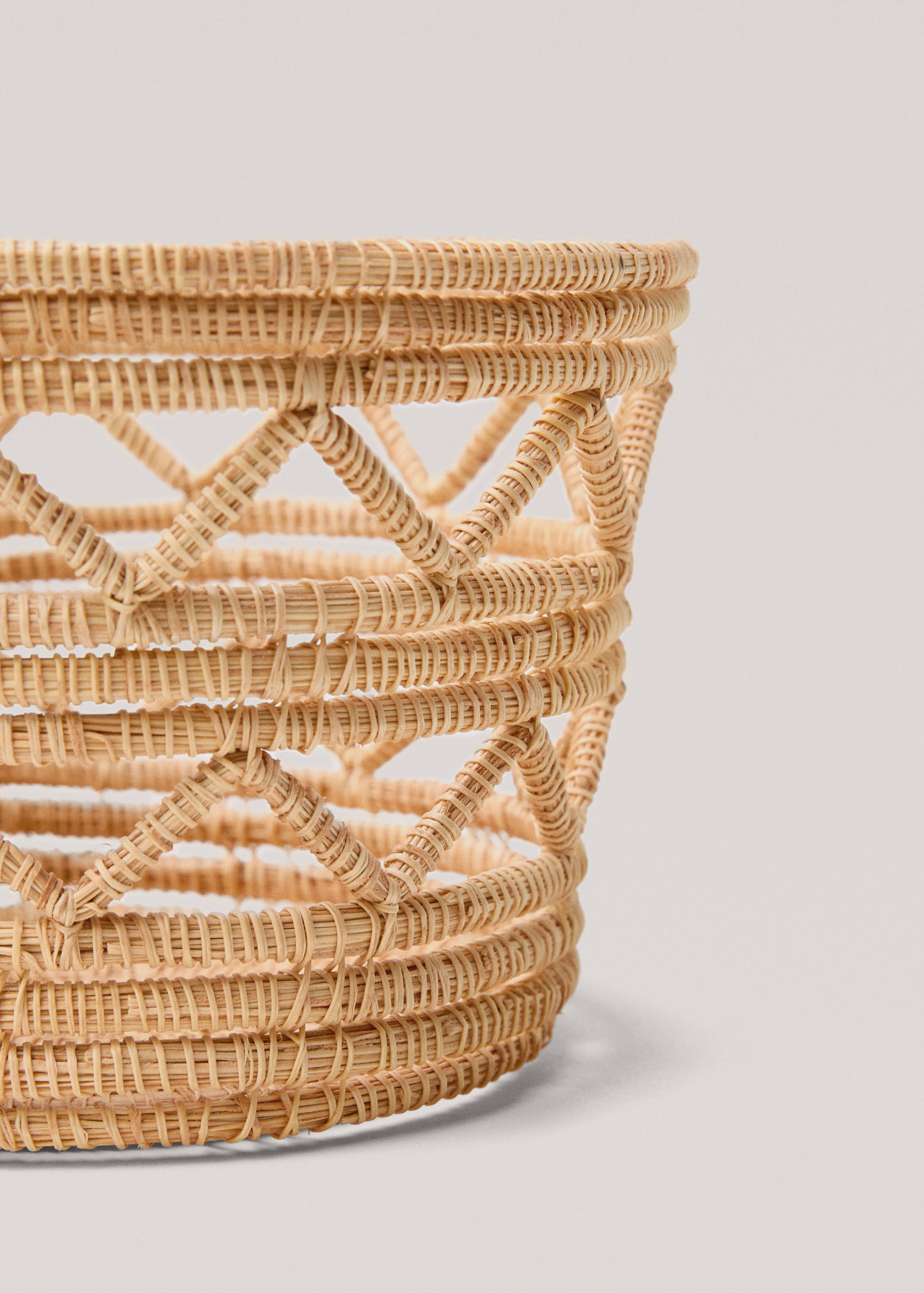 Small natural fibre braided basket - Details of the article 1