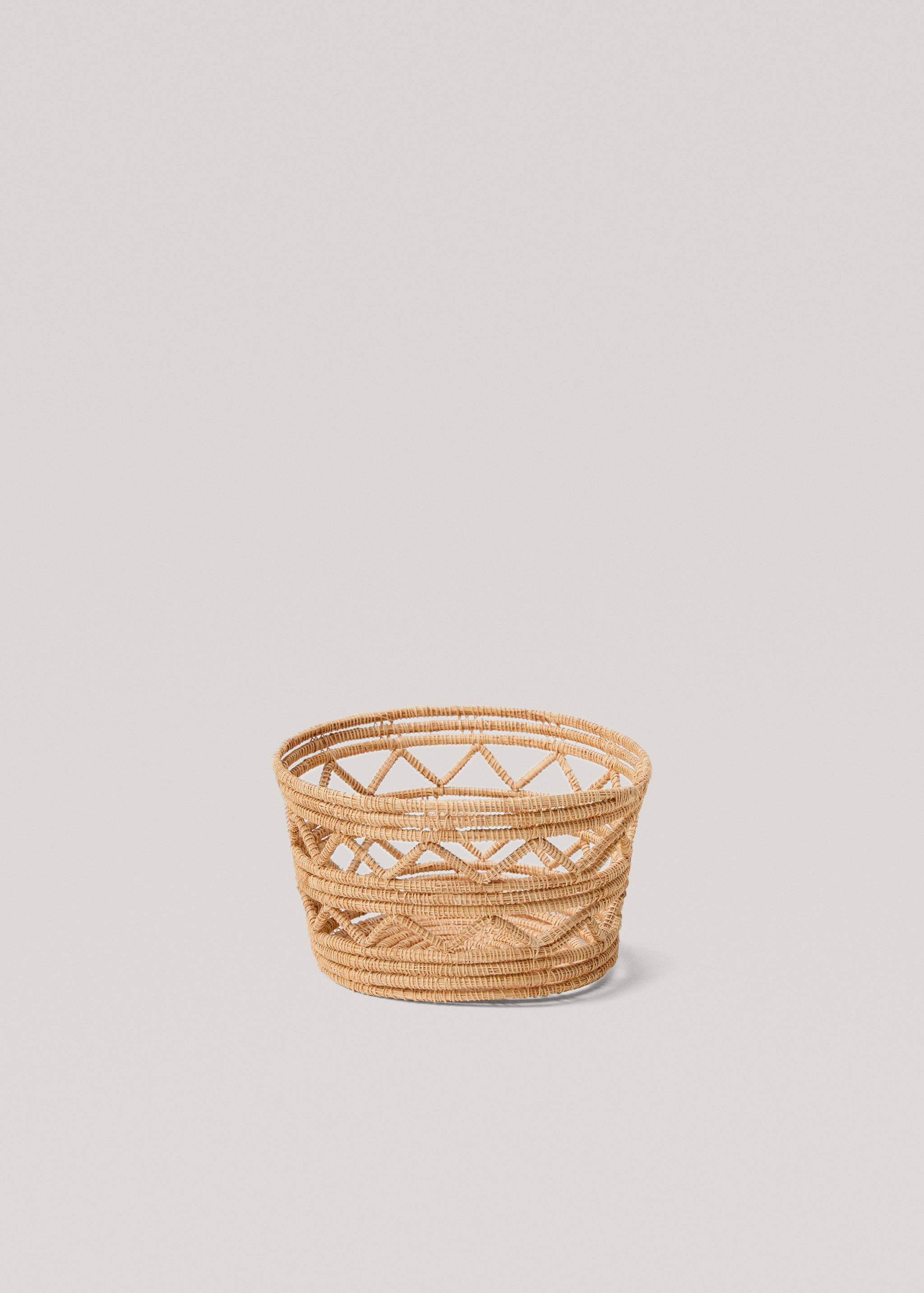 Cistella fibres naturals trenada mitjana - Article sense model