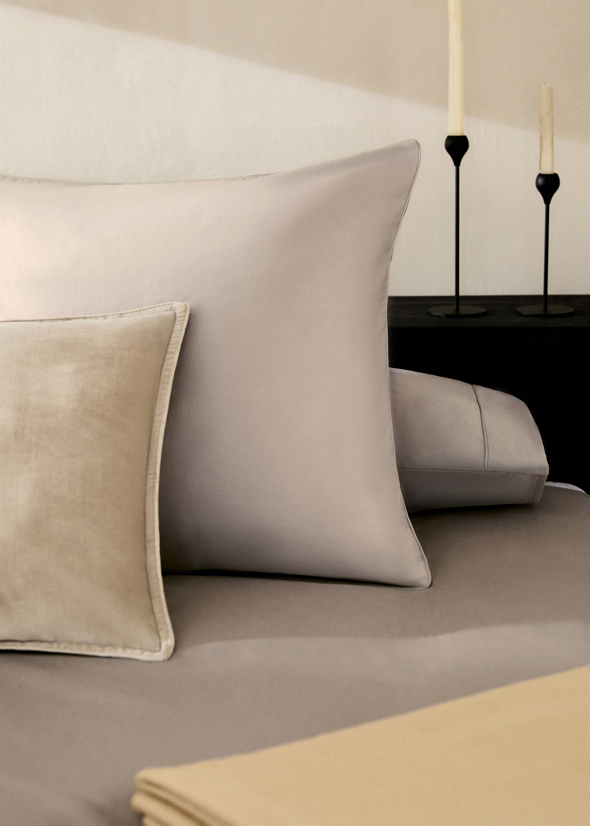 Bettbezug aus Baumwoll-Seidengemisch mit Fadendichte 600 für 150/160 cm Bett - Detail des Artikels 7
