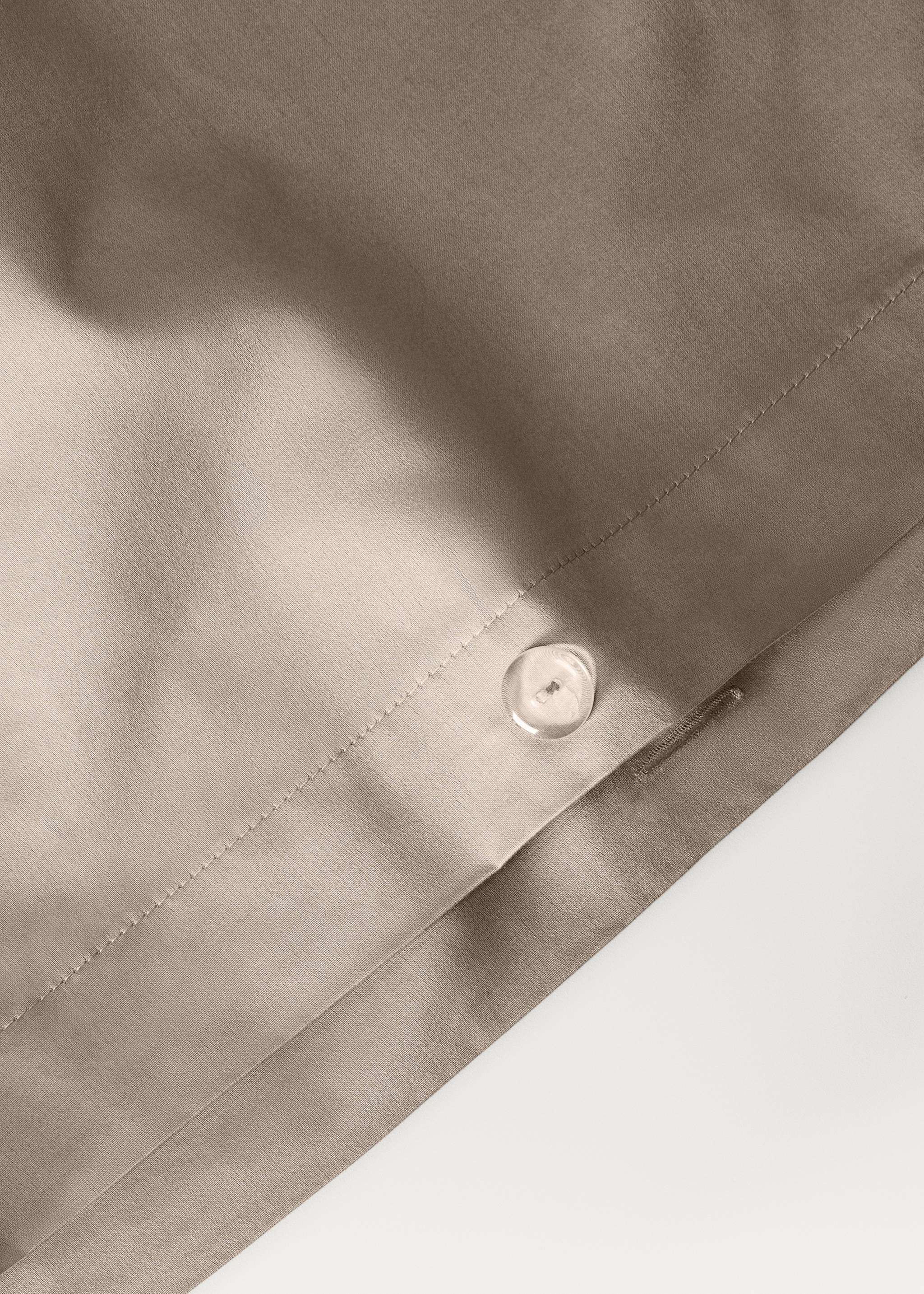 Bettbezug aus Baumwoll-Seidengemisch mit Fadendichte 600 für 150/160 cm Bett - Detail des Artikels 1