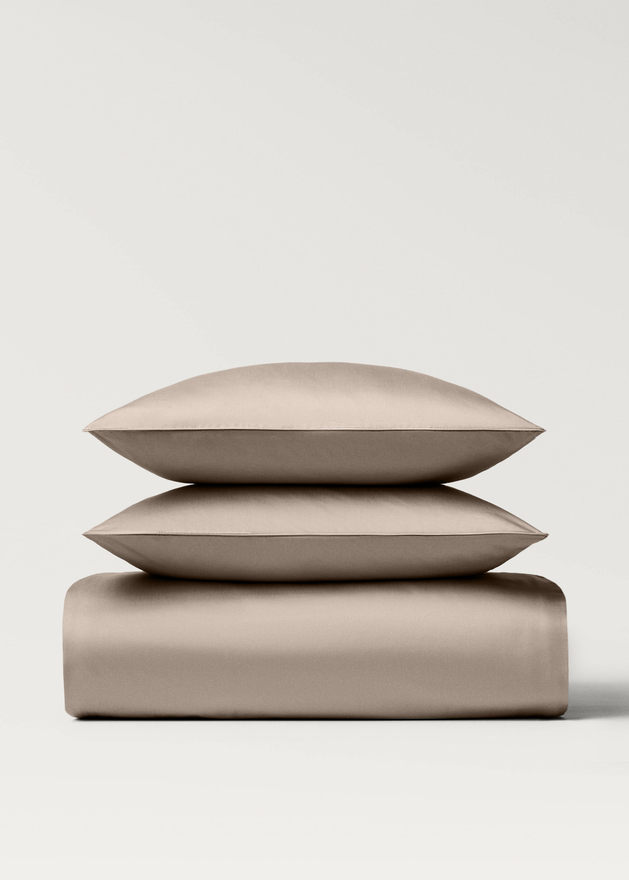 Bettbezug aus Baumwoll-Seidengemisch mit Fadendichte 600 für 150/160 cm Bett - Artikel ohne Model