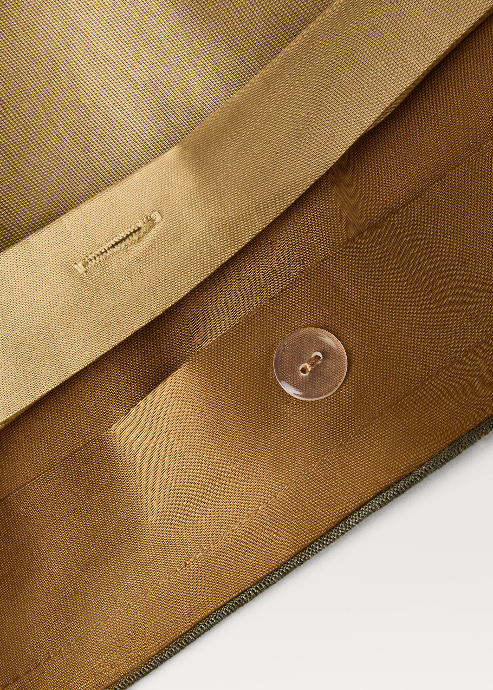 Reversible percale cotton duvet cover Single bed - Details of the article 2