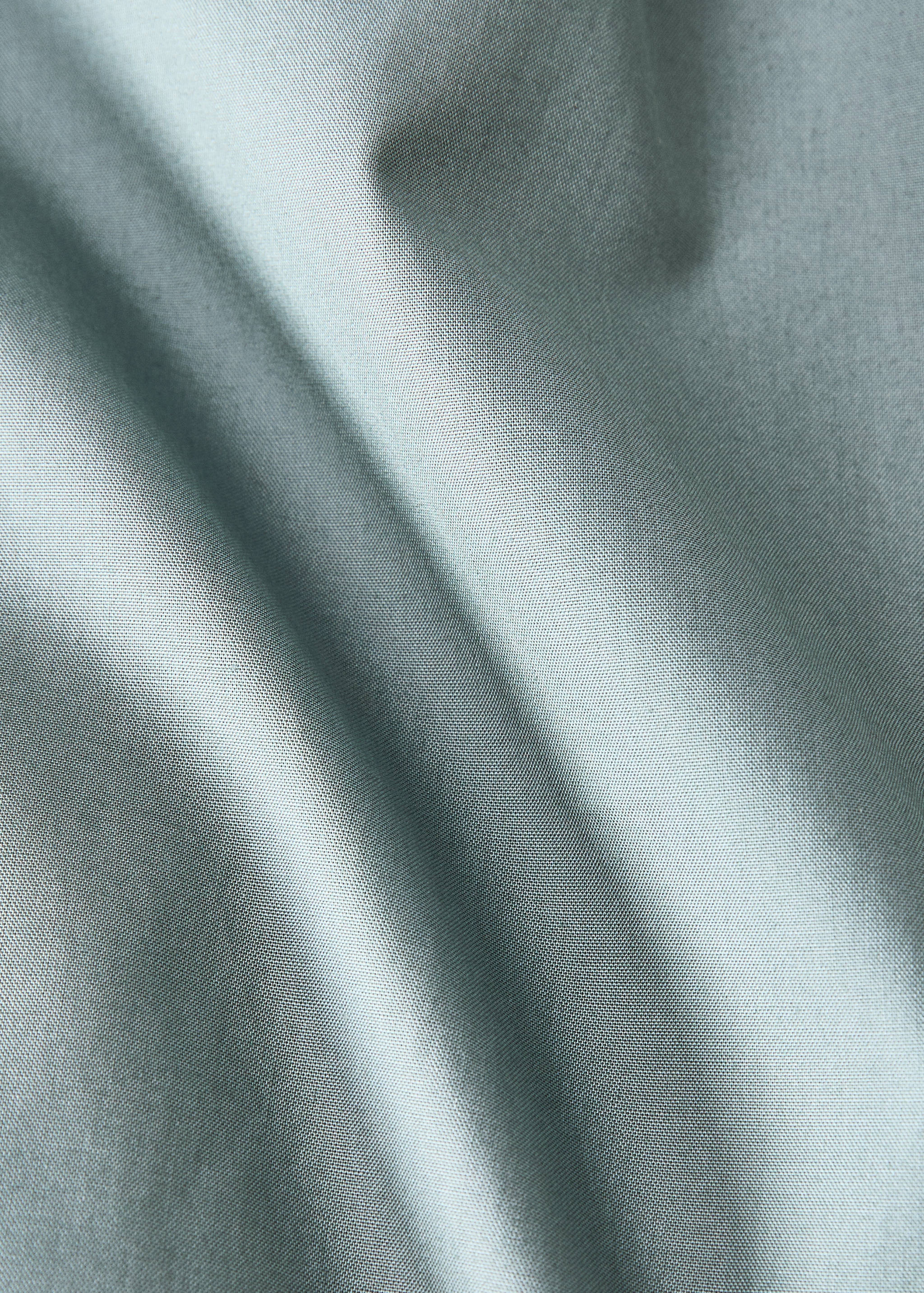 Reversible percale cotton duvet cover Single bed - Details of the article 3