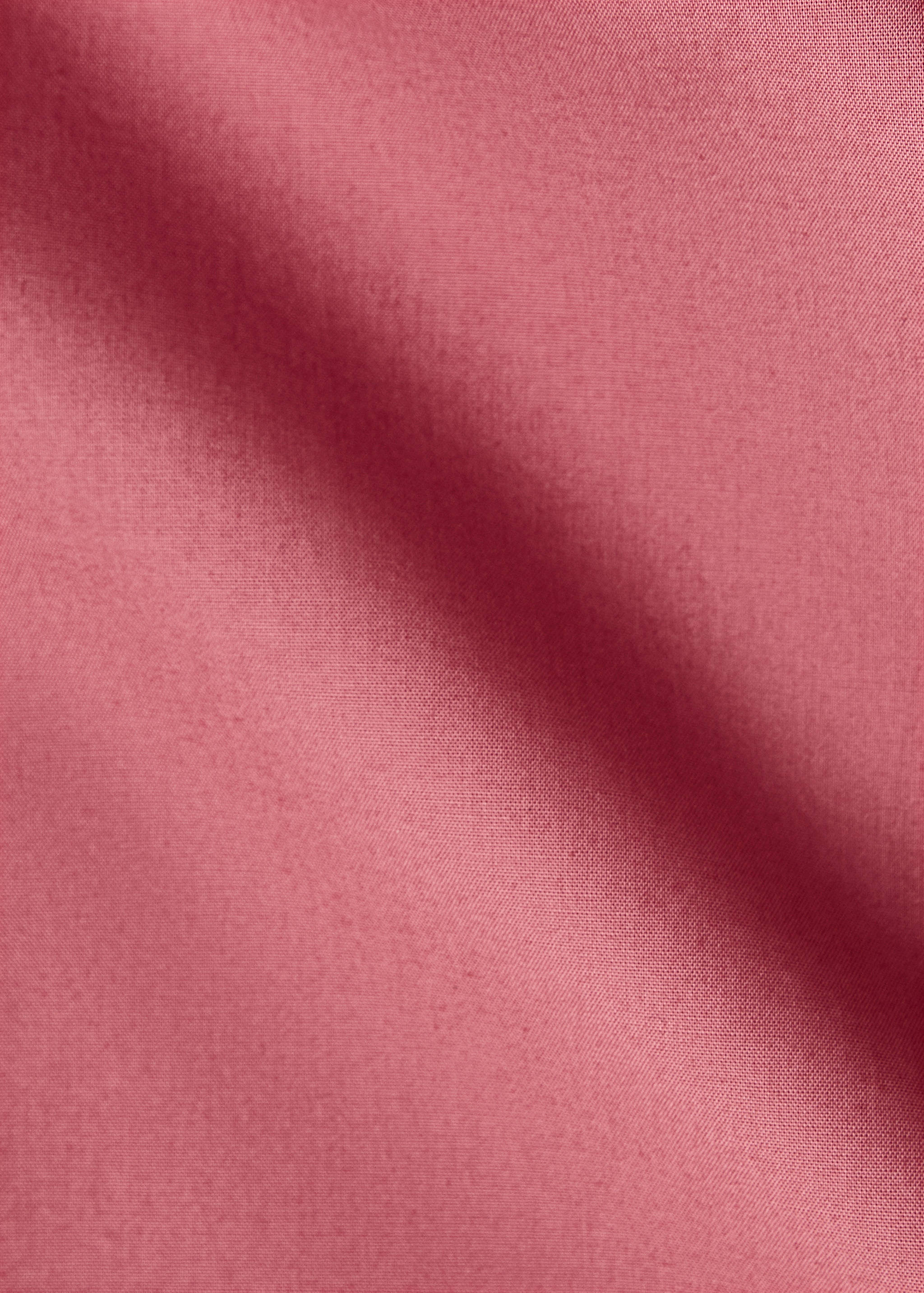 Reversible percale cotton duvet cover Single bed - Details of the article 2