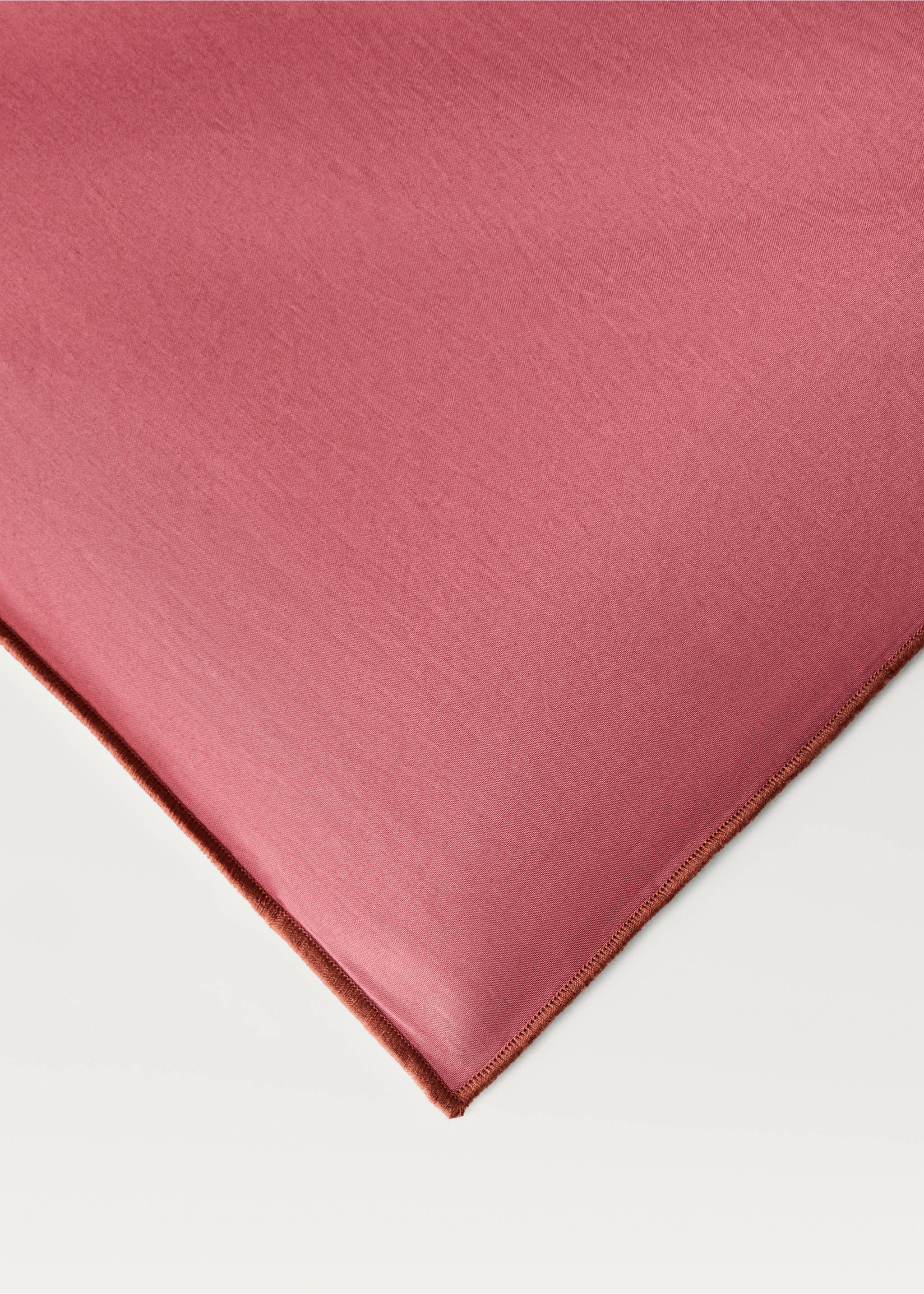 Housse de couette percale de coton réversible lit 90 cm - Détail de l'article 3, Rose. Ref: 87002962-00.